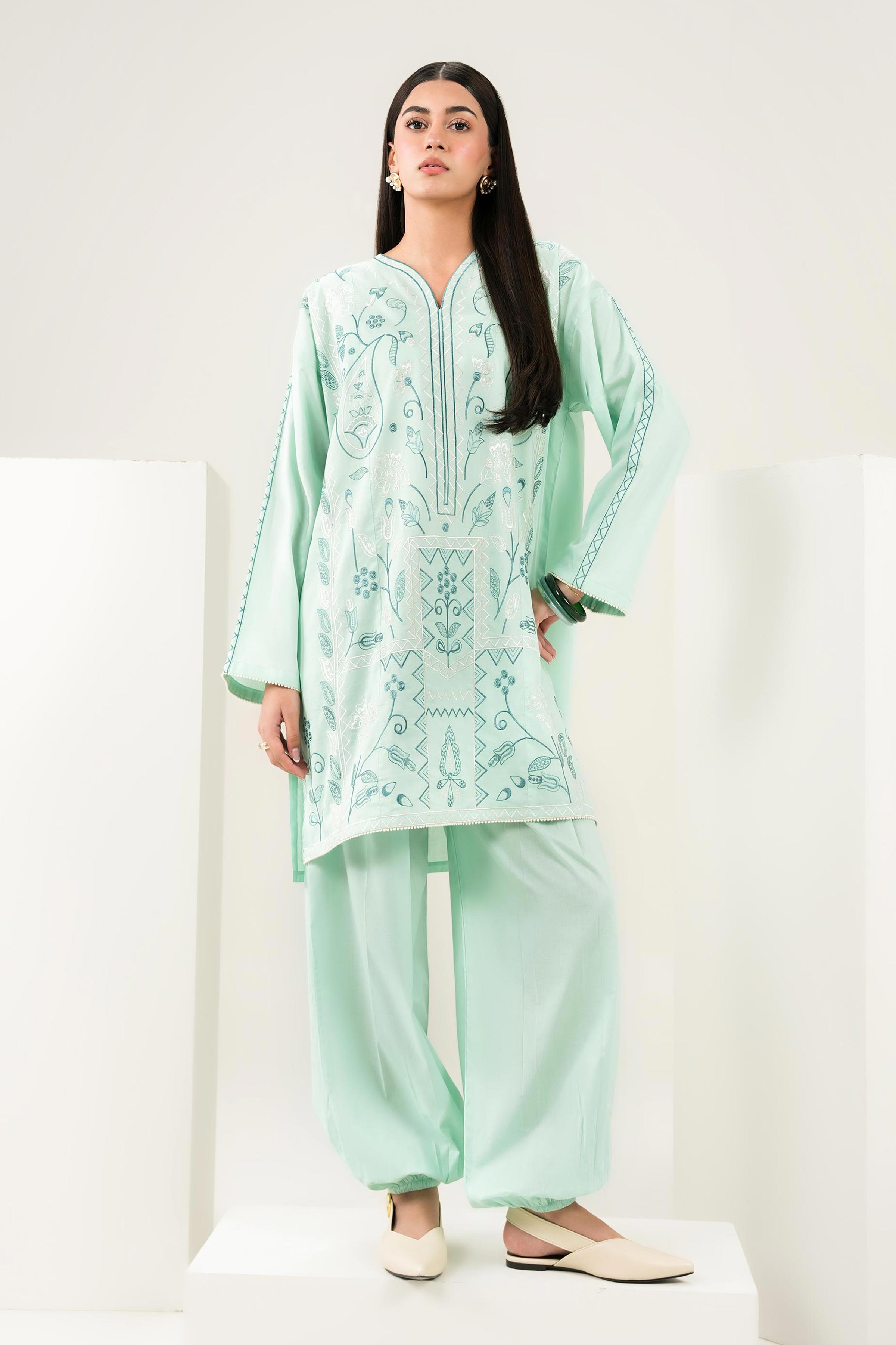 2 Piece - Embroidered Suit - ST2STE-PRET26WV2-3