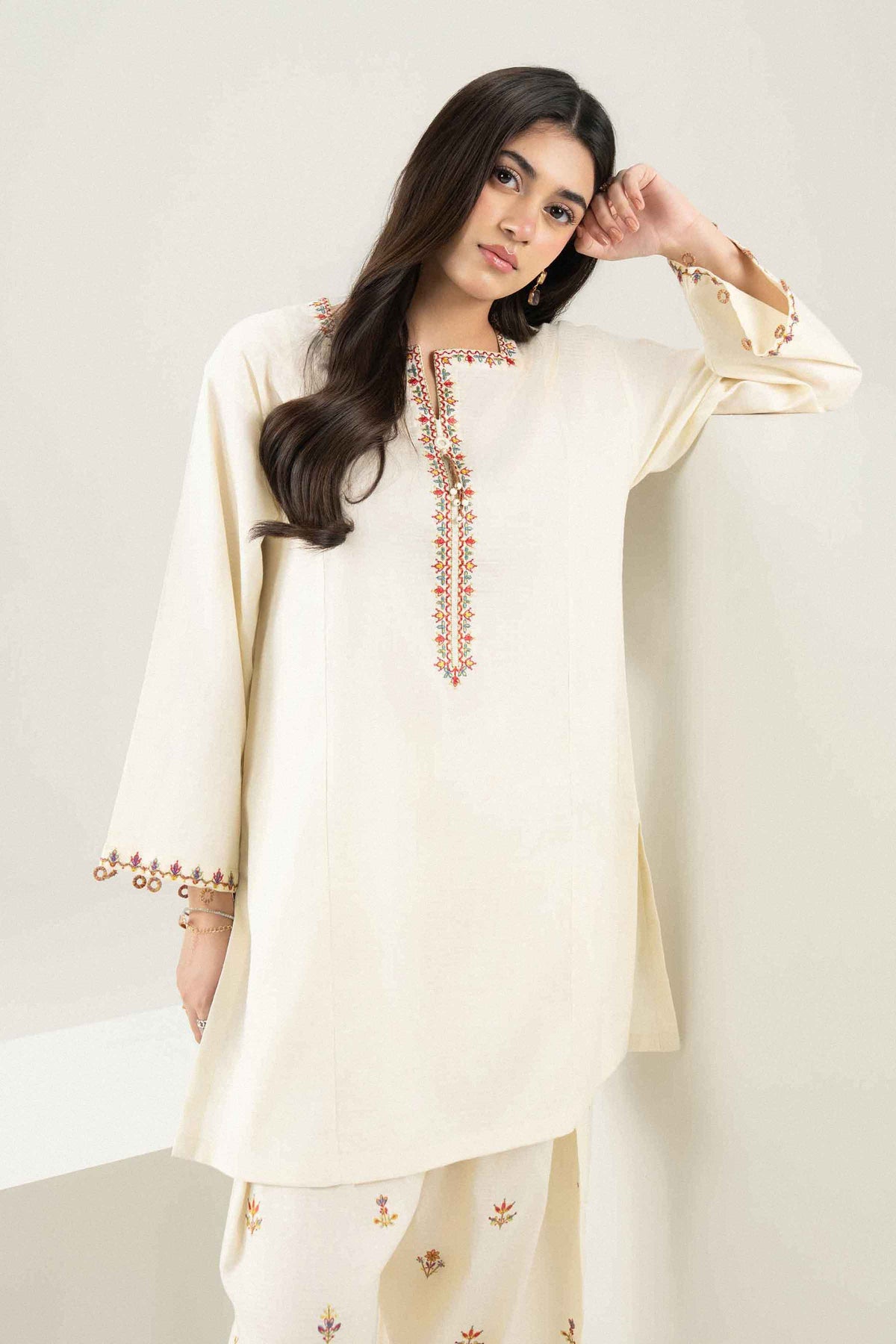 2 Piece - Embroidered Suit - ST2STE-PRET26WV2-31