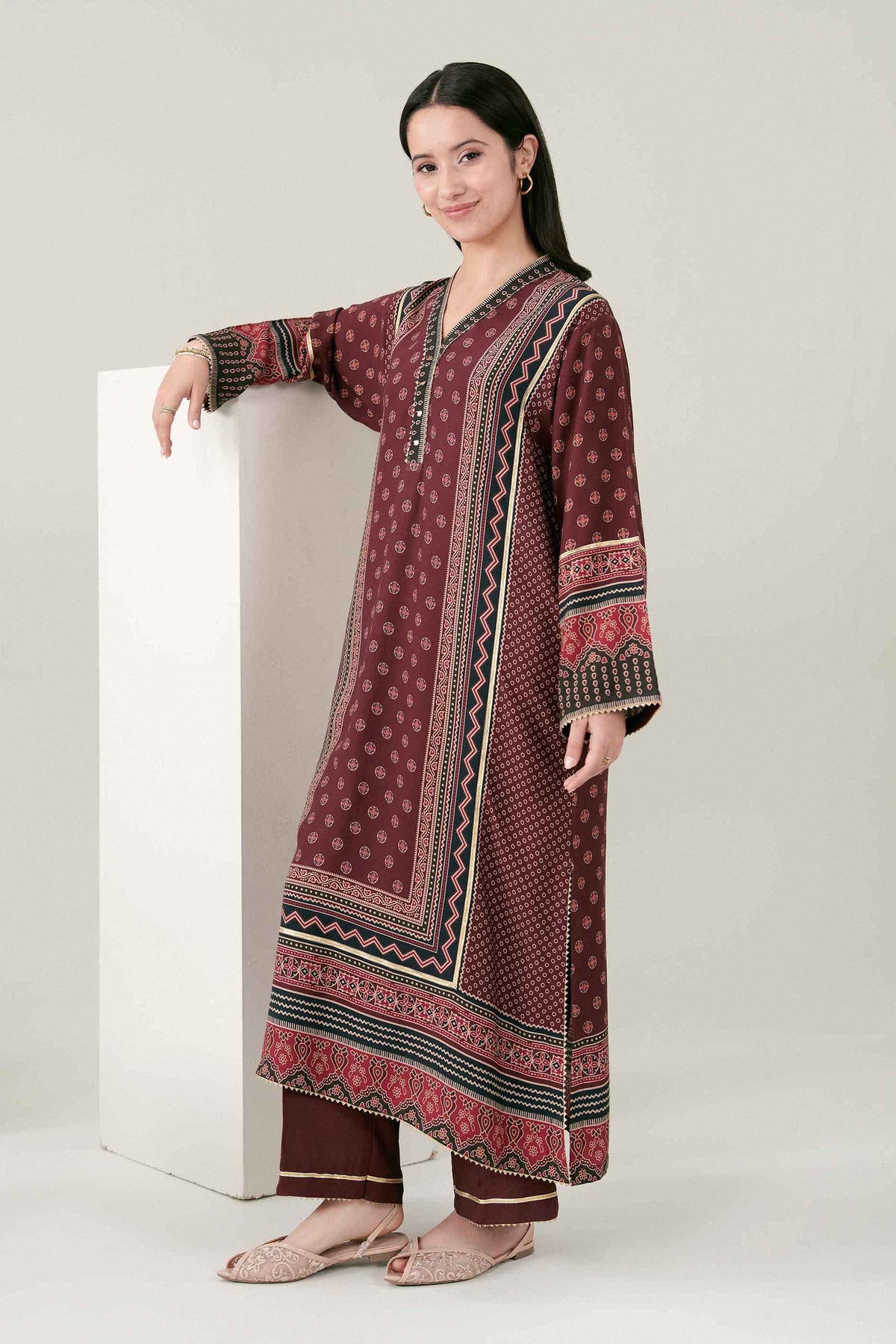 2 PIECE - PRINTED SUIT - ST2STE-PRET26WV2-64