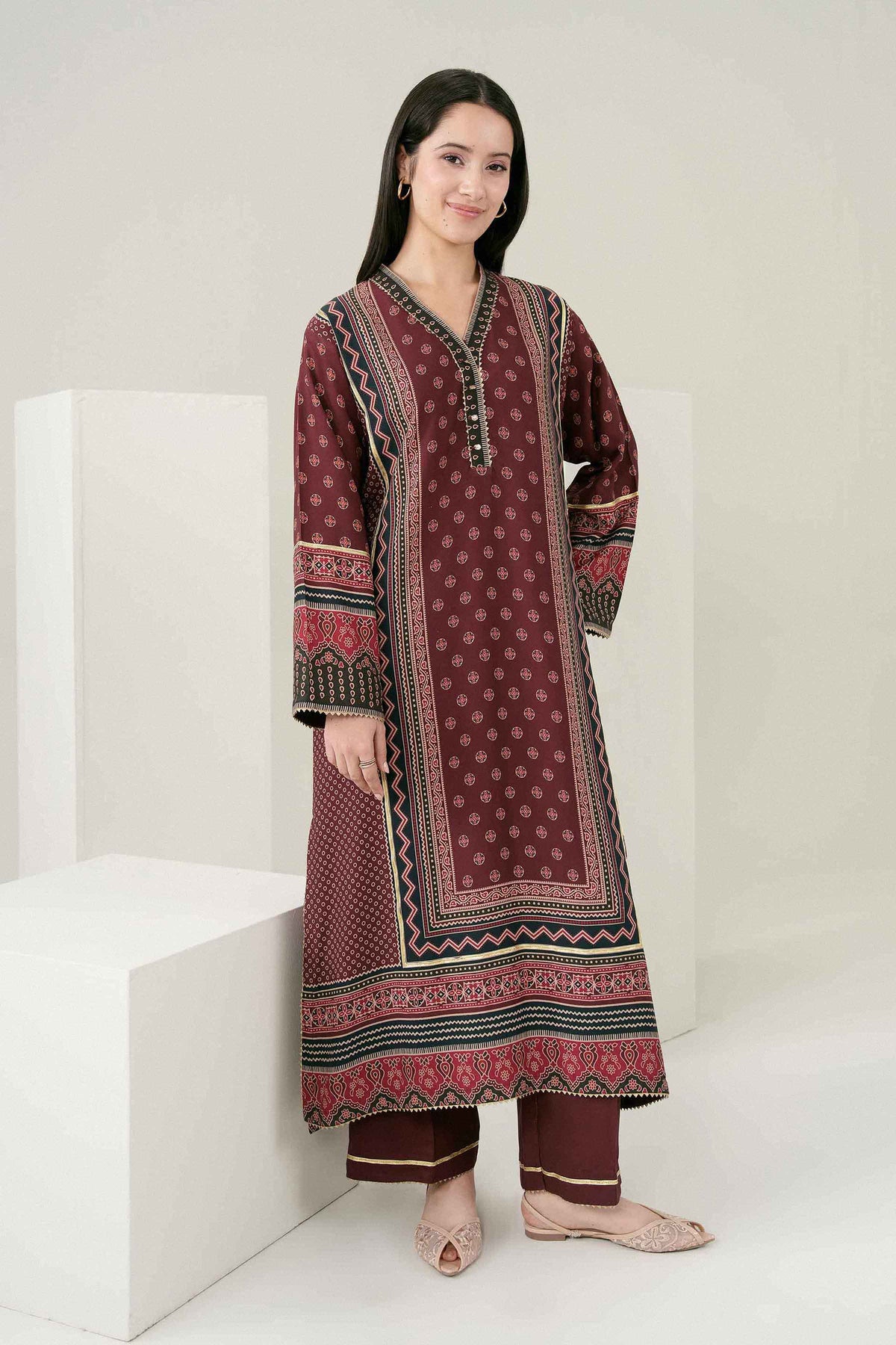 2 PIECE - PRINTED SUIT - ST2STE-PRET26WV2-64