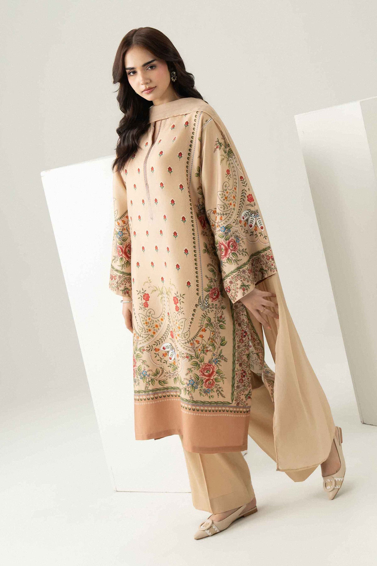 3 Piece - Printed Suit - ST3P-PRET26WV1-1