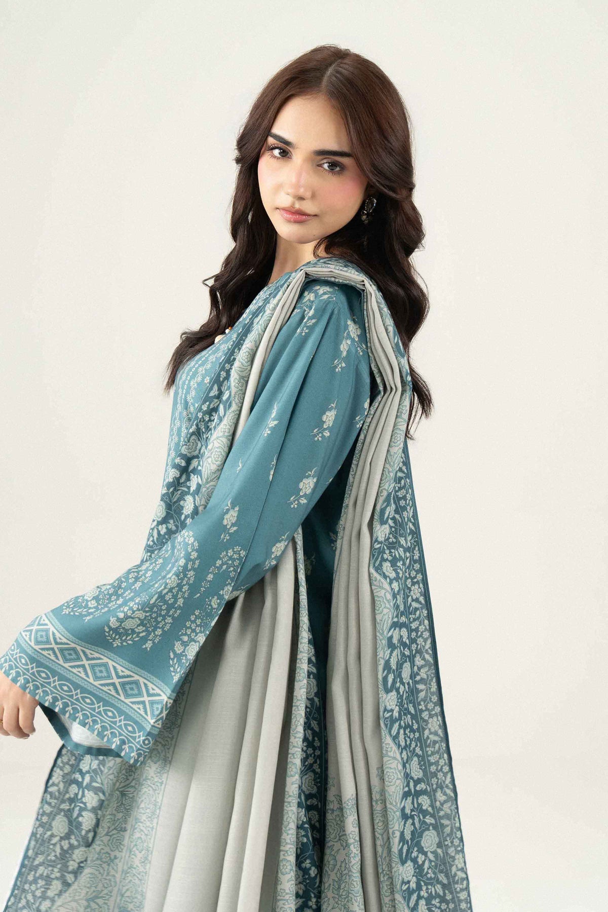 3 Piece - Printed Suit - ST3P-PRET26WV1-12