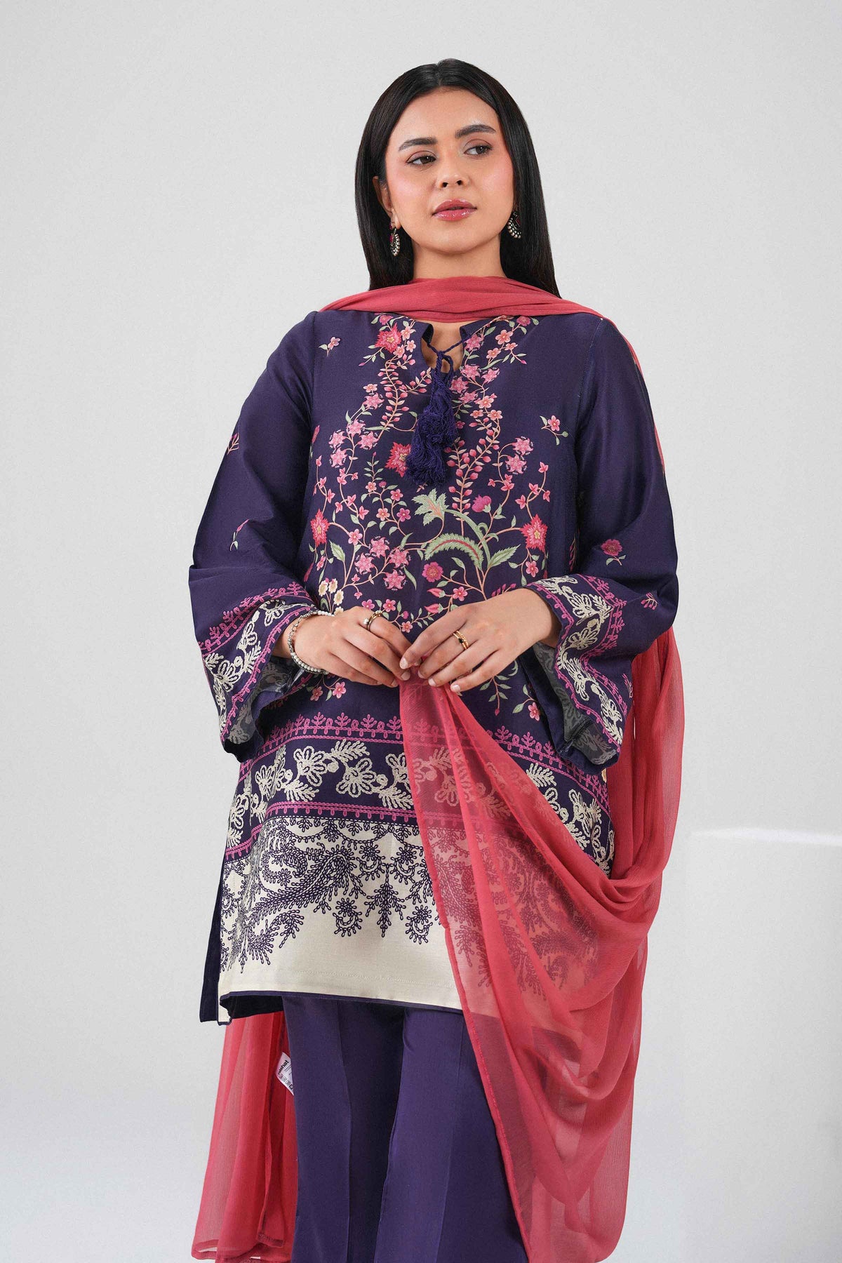 3 Piece - Printed Suit - ST3P-PRET26WV1-2