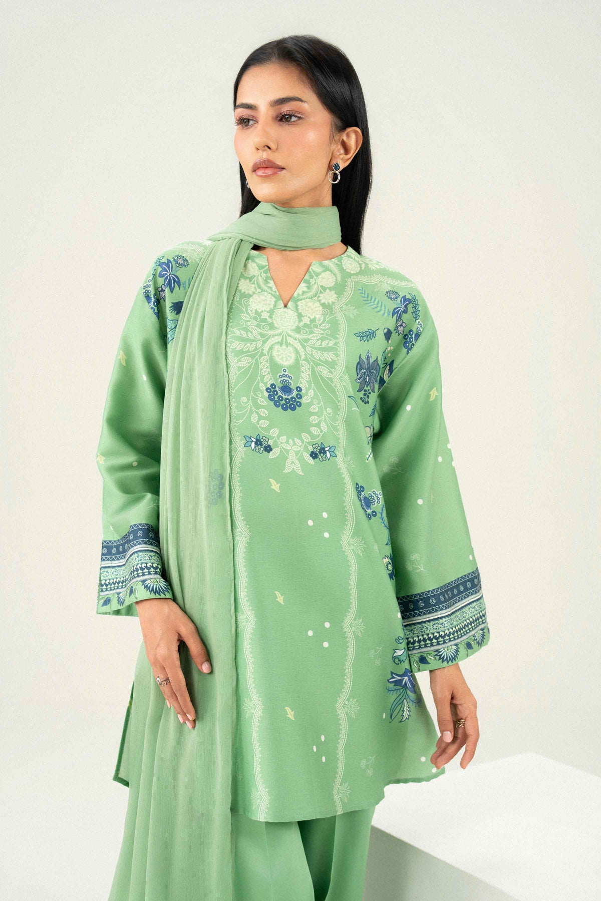3 Piece - Printed Suit - ST3P-PRET26WV1-3