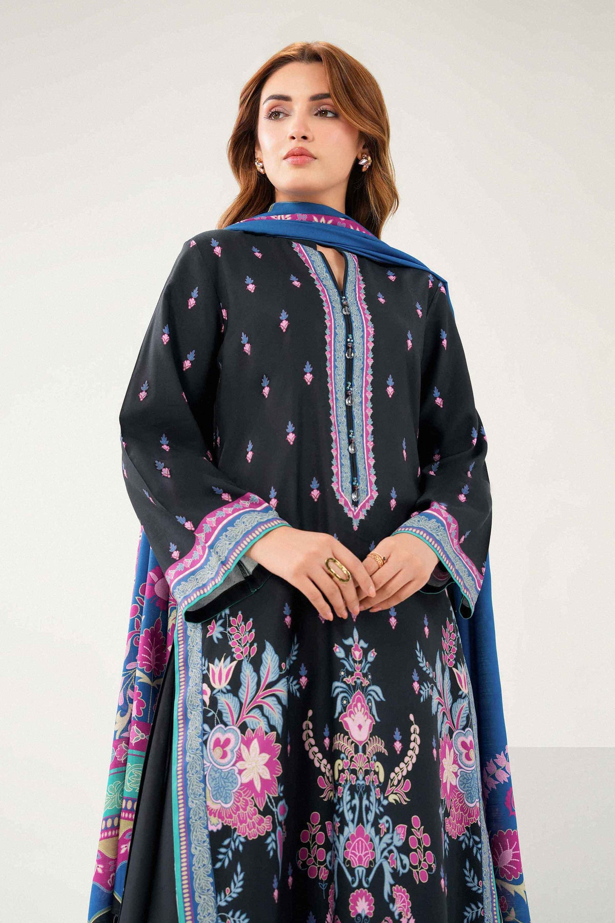 3 PIECE - PRINTED SUIT - ST3P-PRET26WV1-9