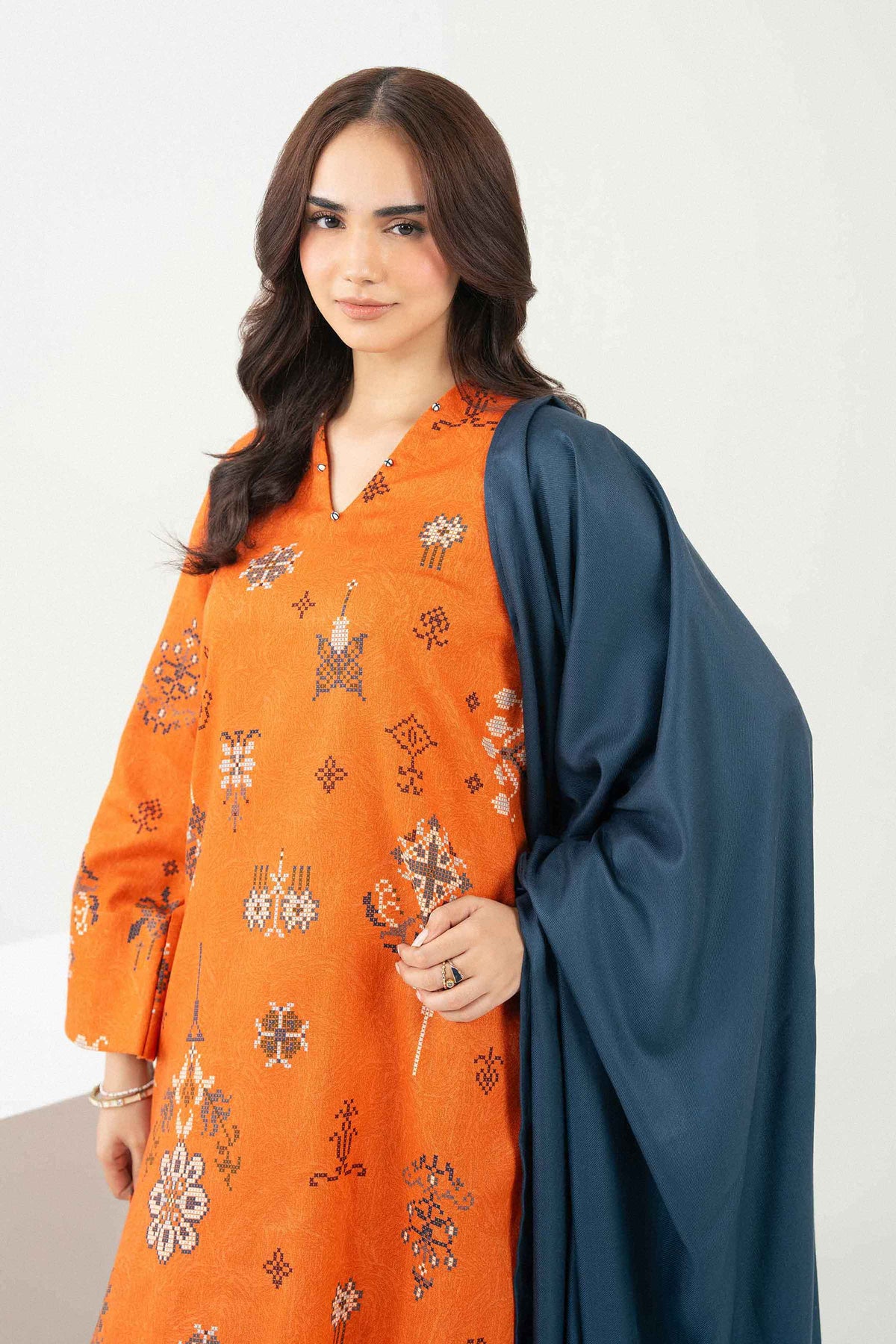 3 Piece - Printed Suit - ST3P-PRET26WV2-14