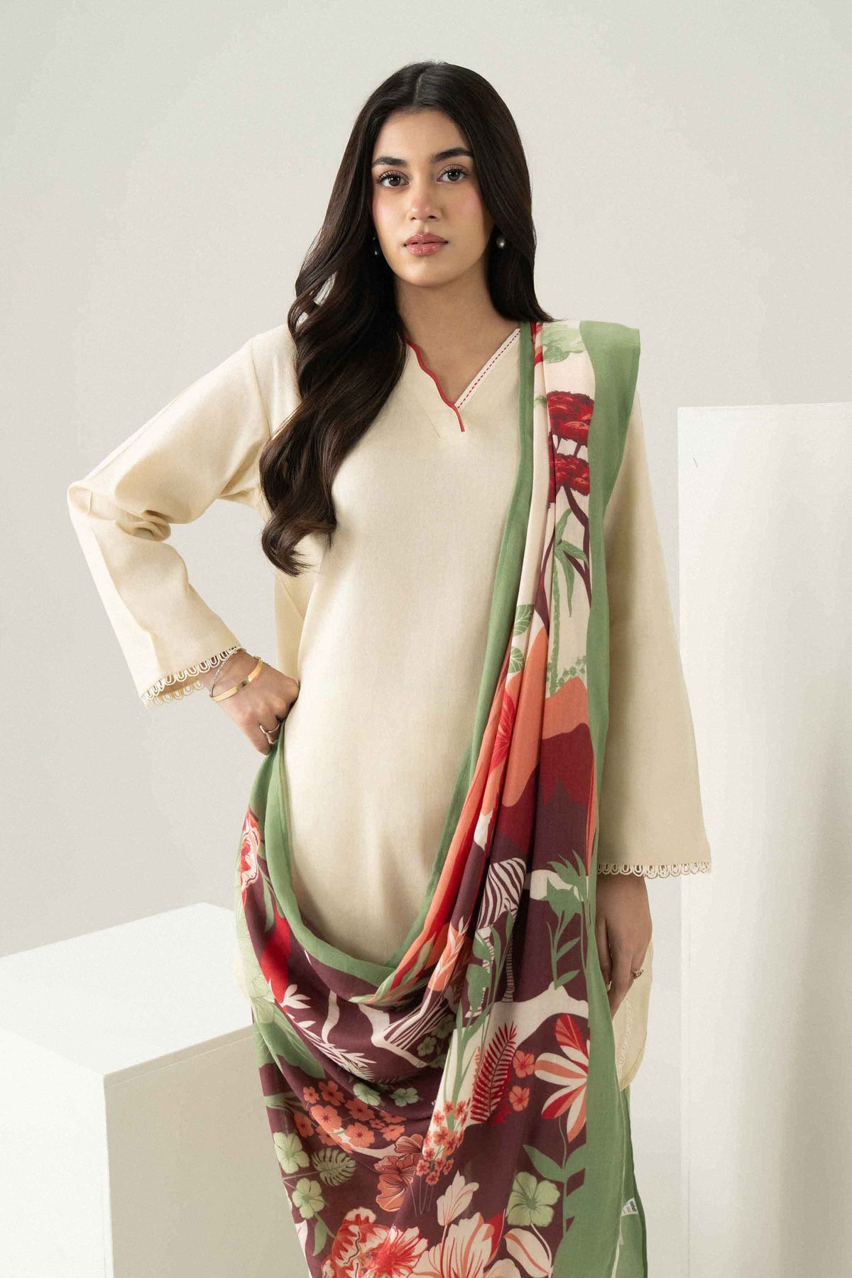 3 Piece - Printed Suit - ST3P-PRET26WV2-3