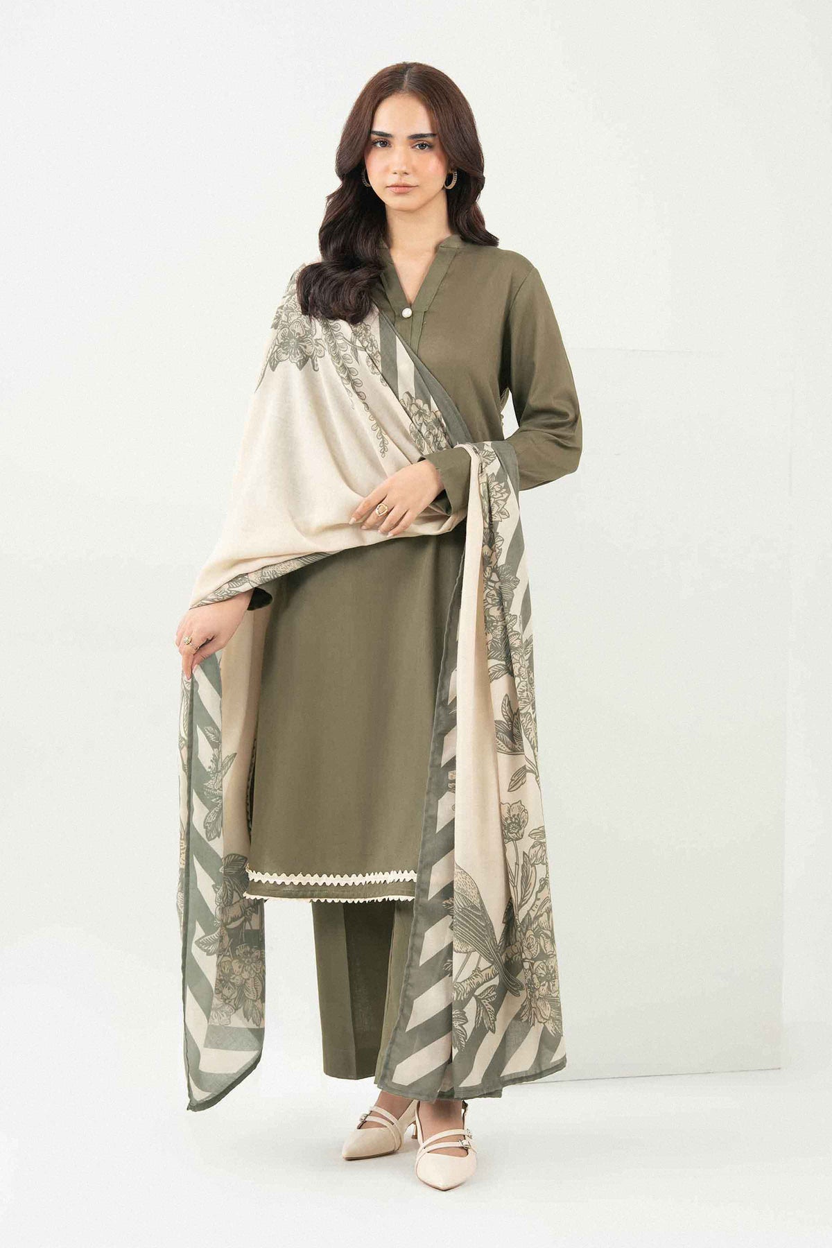 3 Piece - Printed Suit - ST3P-PRET26WV2-4