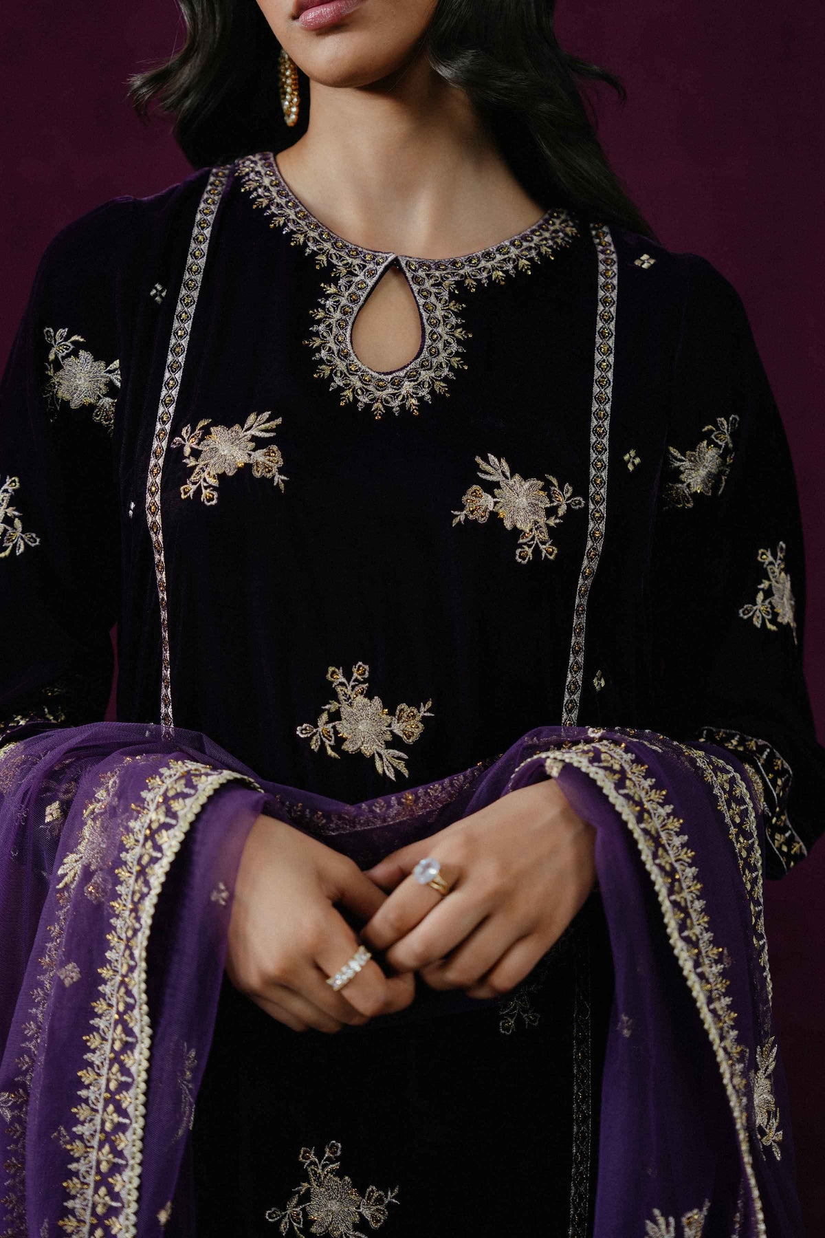 3 PIECE - EMBROIDERED SUIT - ST3PE-BOUT26WV1-20