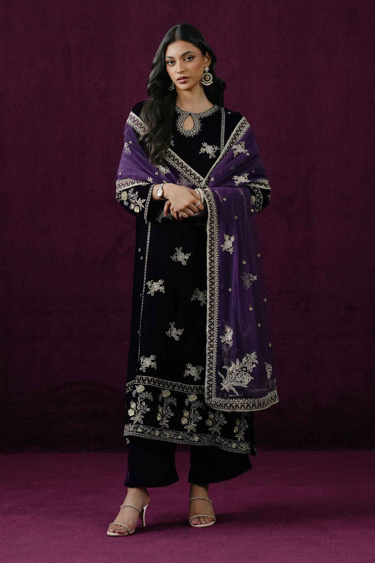 3 PIECE - EMBROIDERED SUIT - ST3PE-BOUT26WV1-20