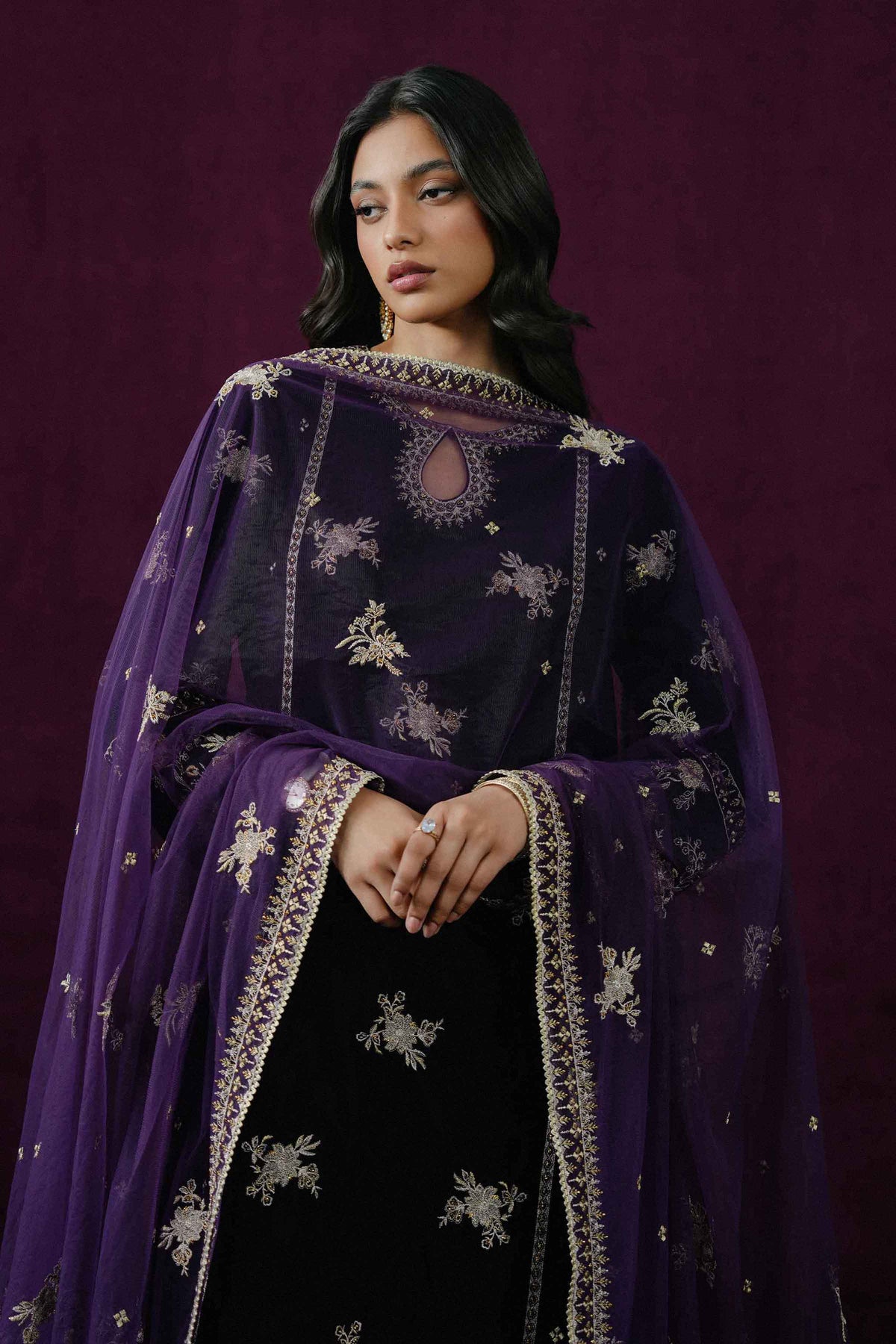 3 PIECE - EMBROIDERED SUIT - ST3PE-BOUT26WV1-20