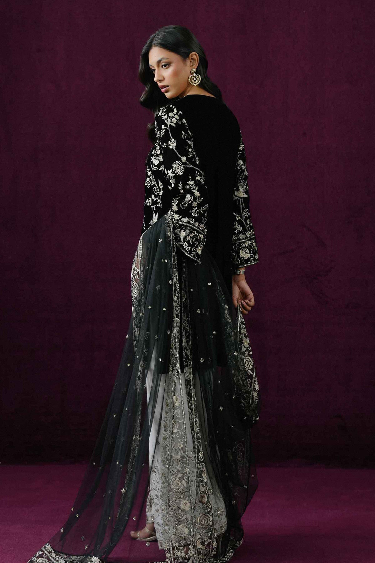 3 PIECE - EMBROIDERED SUIT - ST3PE-BOUT26WV1-23