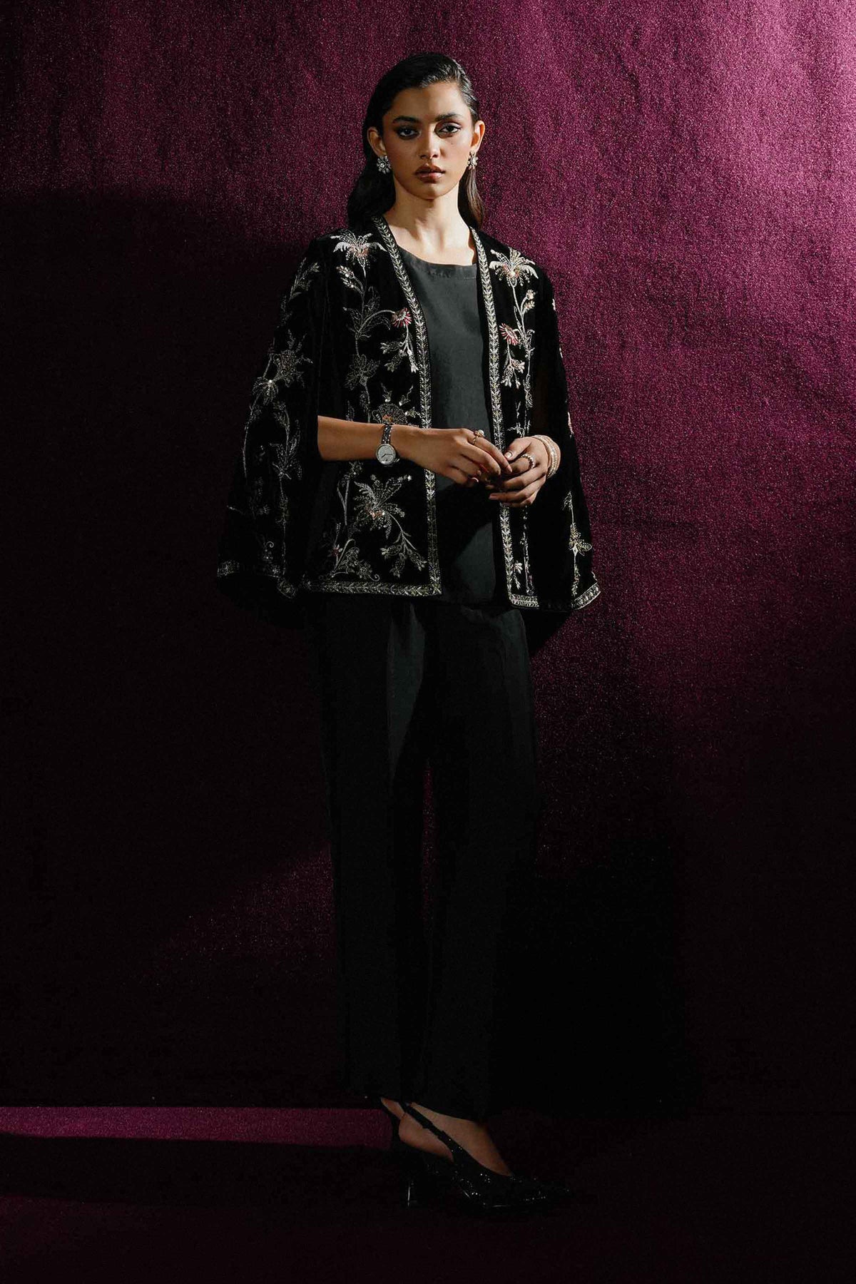 2 PIECE - EMBROIDERED SUIT - ST3PE-BOUT26WV1-5