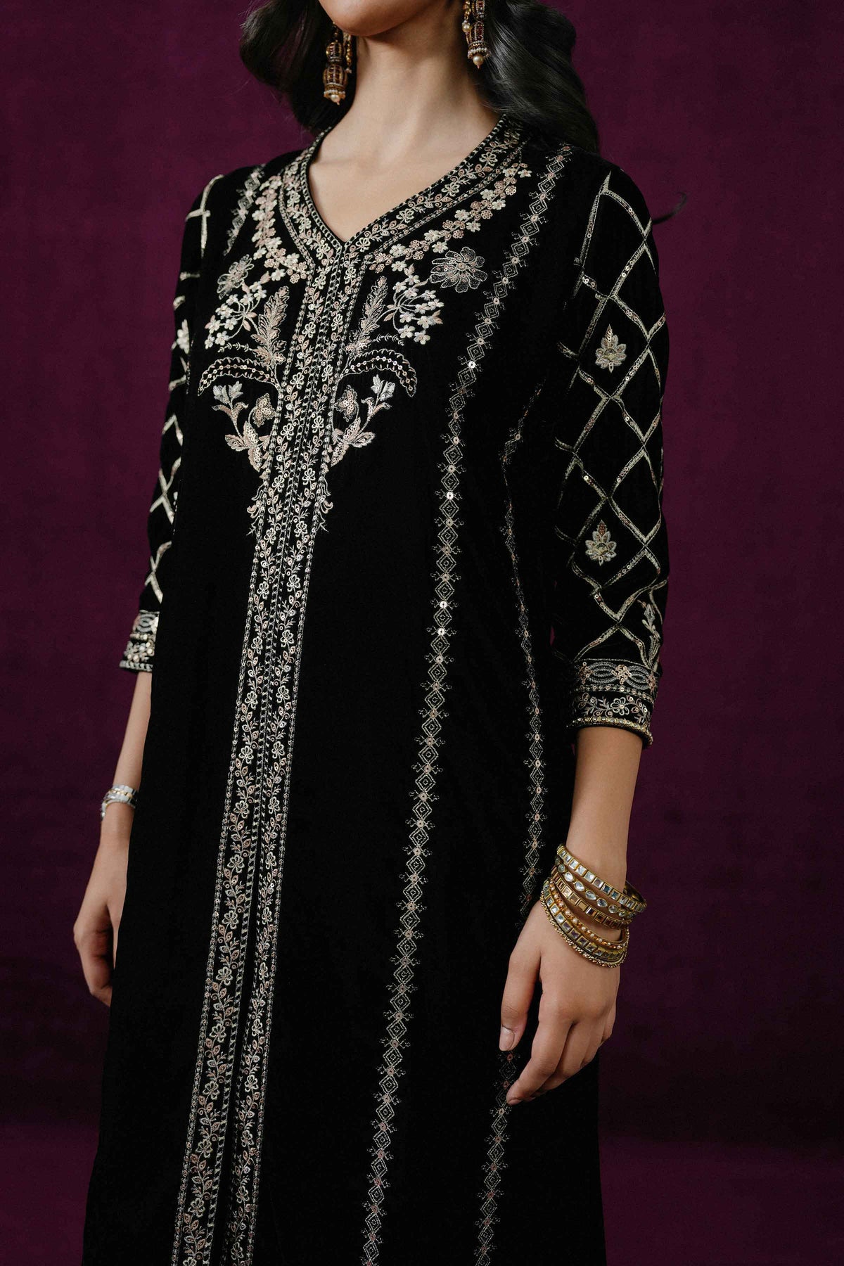 3 PIECE - EMBROIDERED SUIT - ST3PE-BOUT26WV2-28