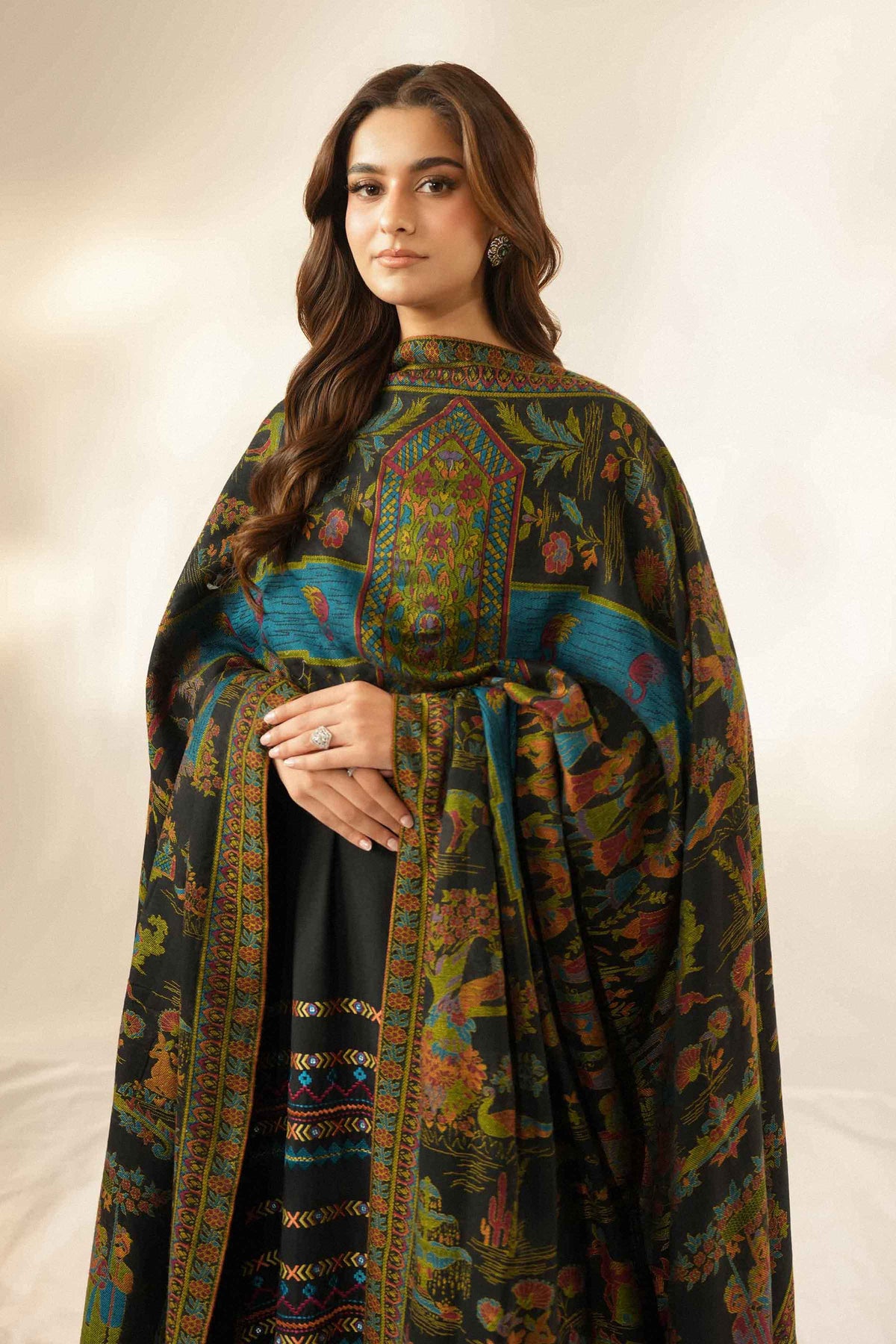 3 Piece - Embroidered Suit - ST3PE-LUXE26WV1-10
