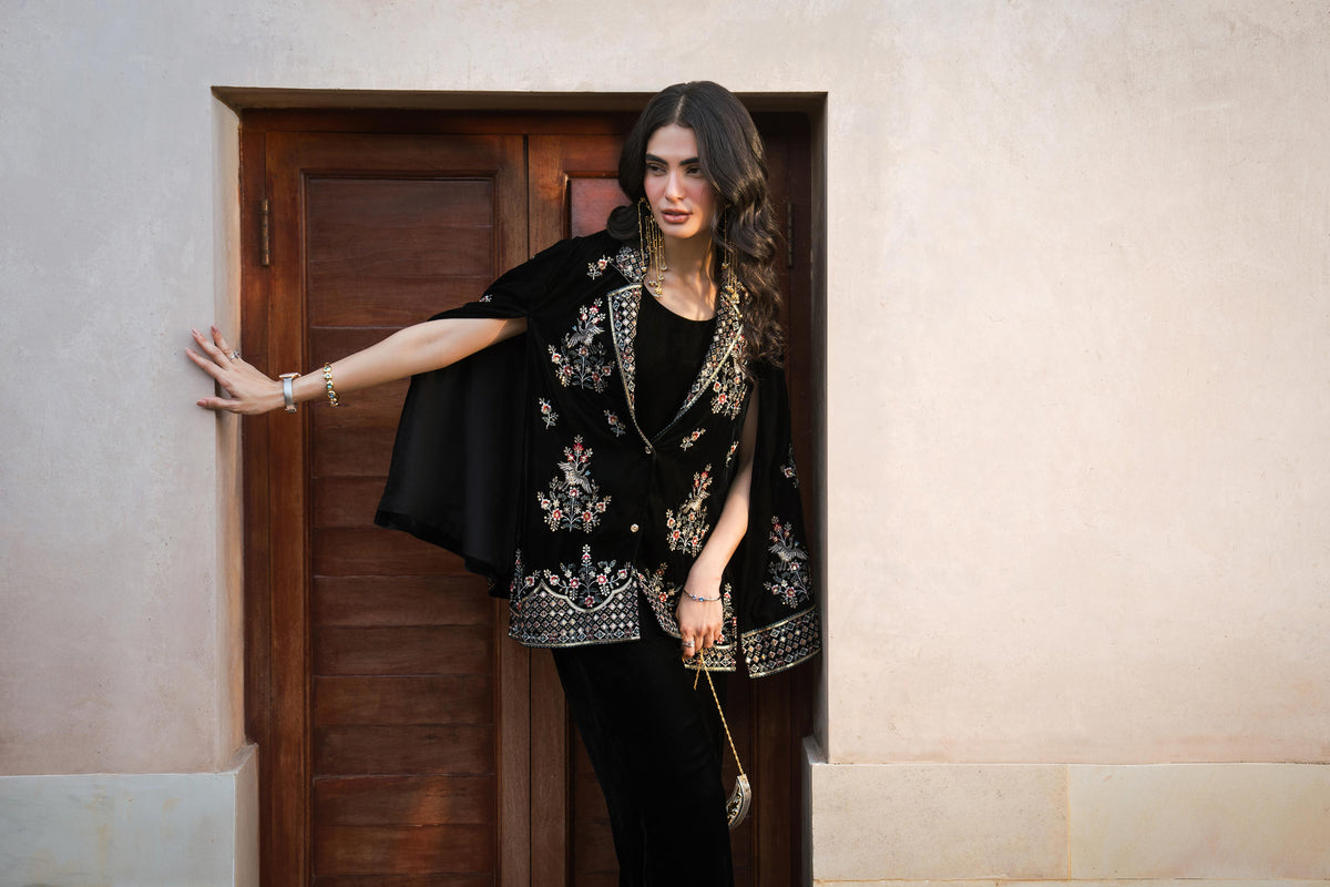 3 Piece - Embroidered Suit - ST3PE-LUXE26WV1-11