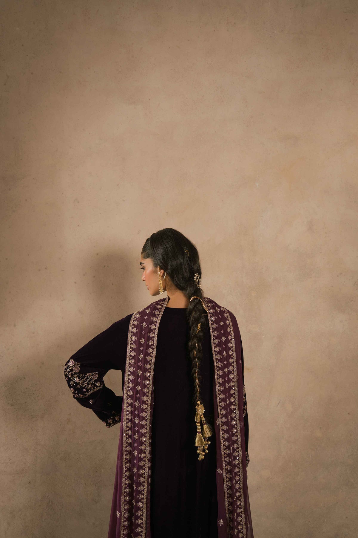 3 Piece - Embroidered Suit - ST3PE-LUXE26WV1-12