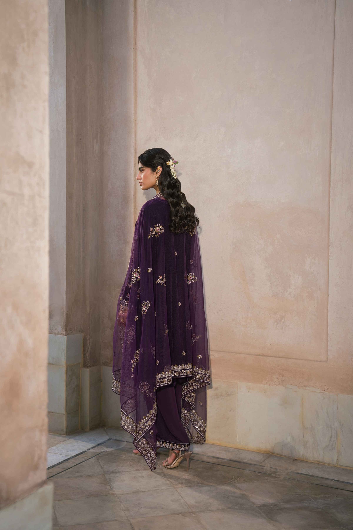 3 PIECE - EMBROIDERED SUIT - ST3PE-LUXE26WV1-17