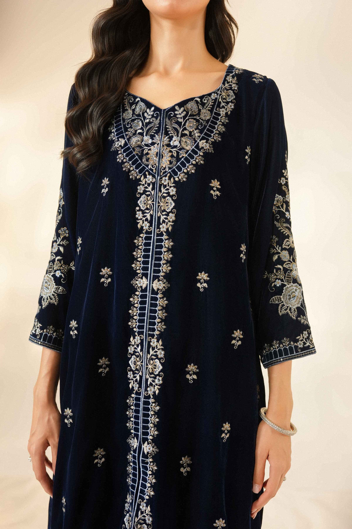 3 Piece - Embroidered Suit - ST3PE-LUXE26WV1-8