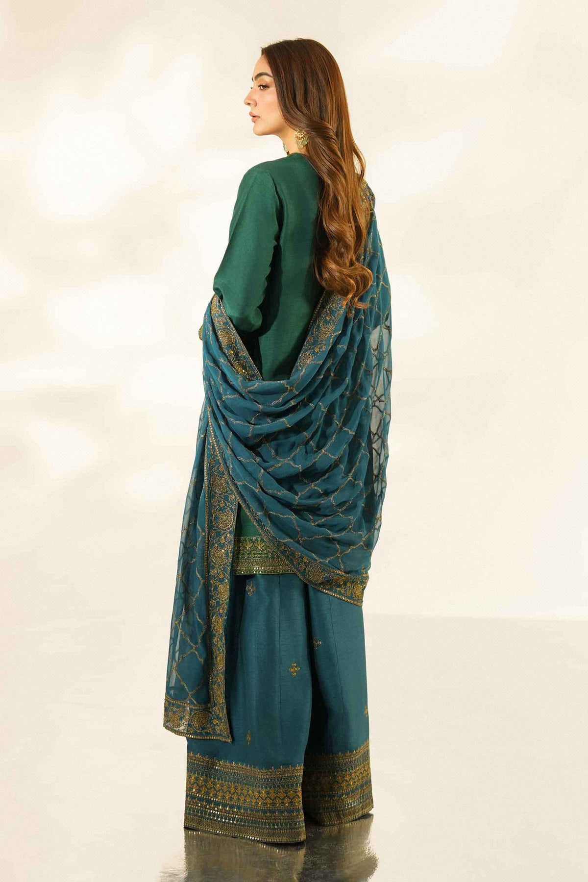 3 Piece - Embroidered Suit - ST3PE-LUXE26WV2-42