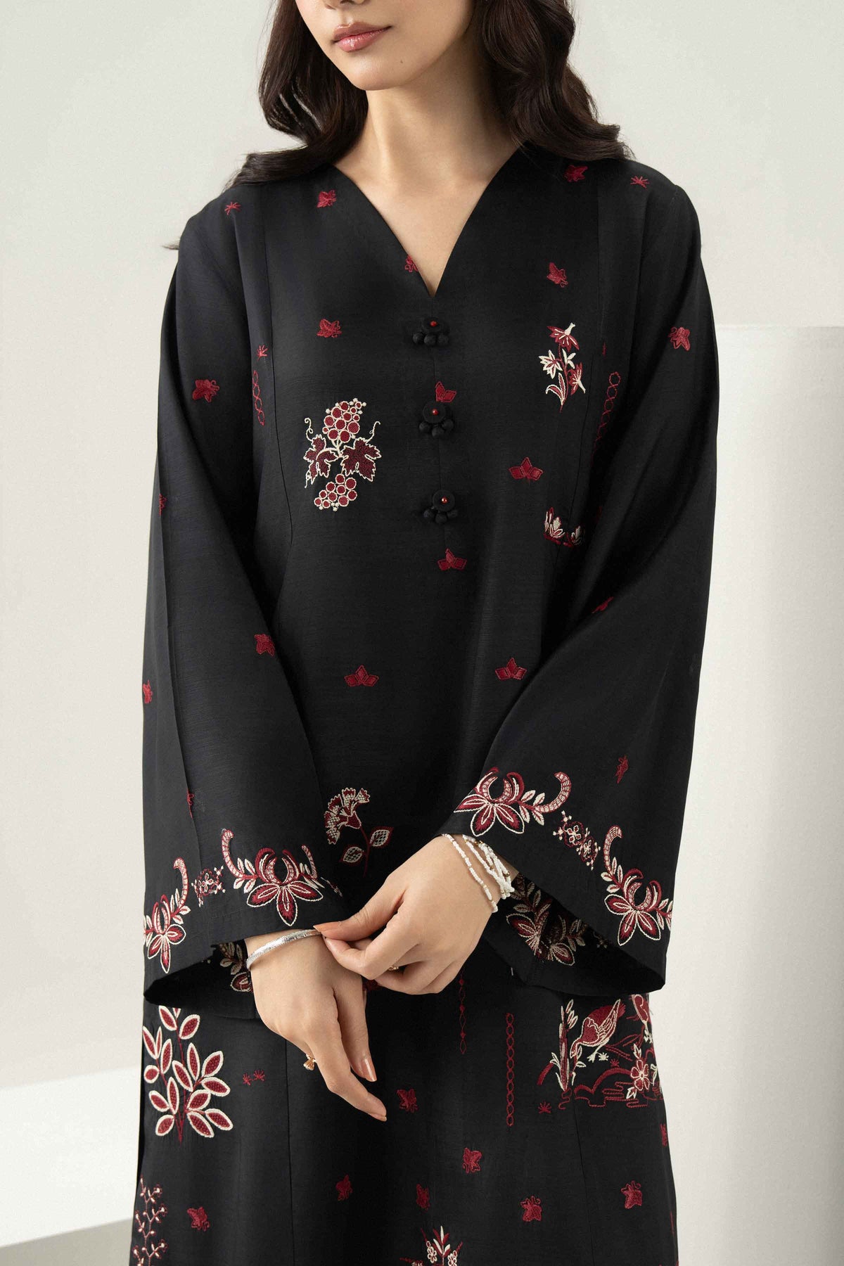 3 PIECE - PRINTED EMBROIDERED SUIT - ST3PE-PRET26WV1-12