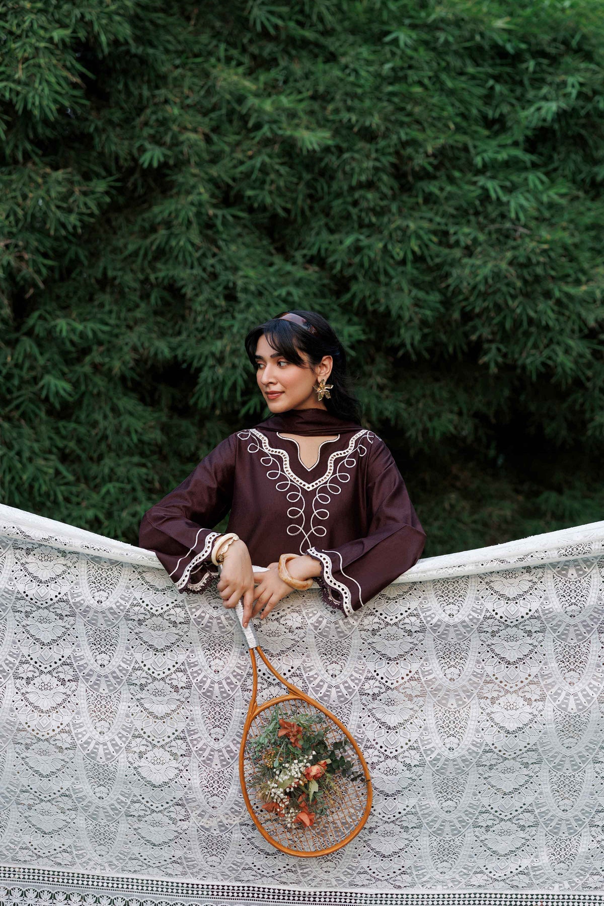 3 Piece - Embroidered Suit - ST3PE-PRET26WV1-22
