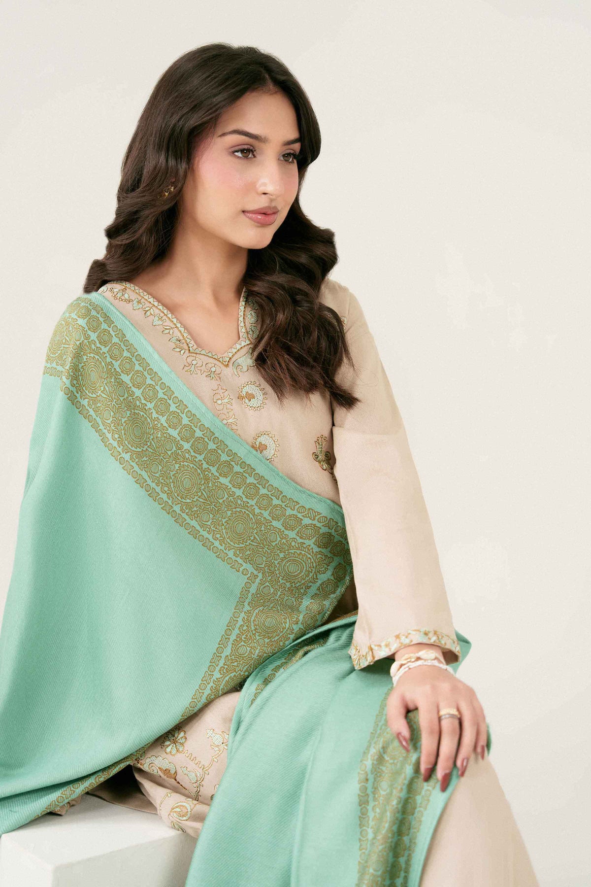 3 PIECE - EMBROIDERED SUIT - ST3PE-PRET26WV2-13