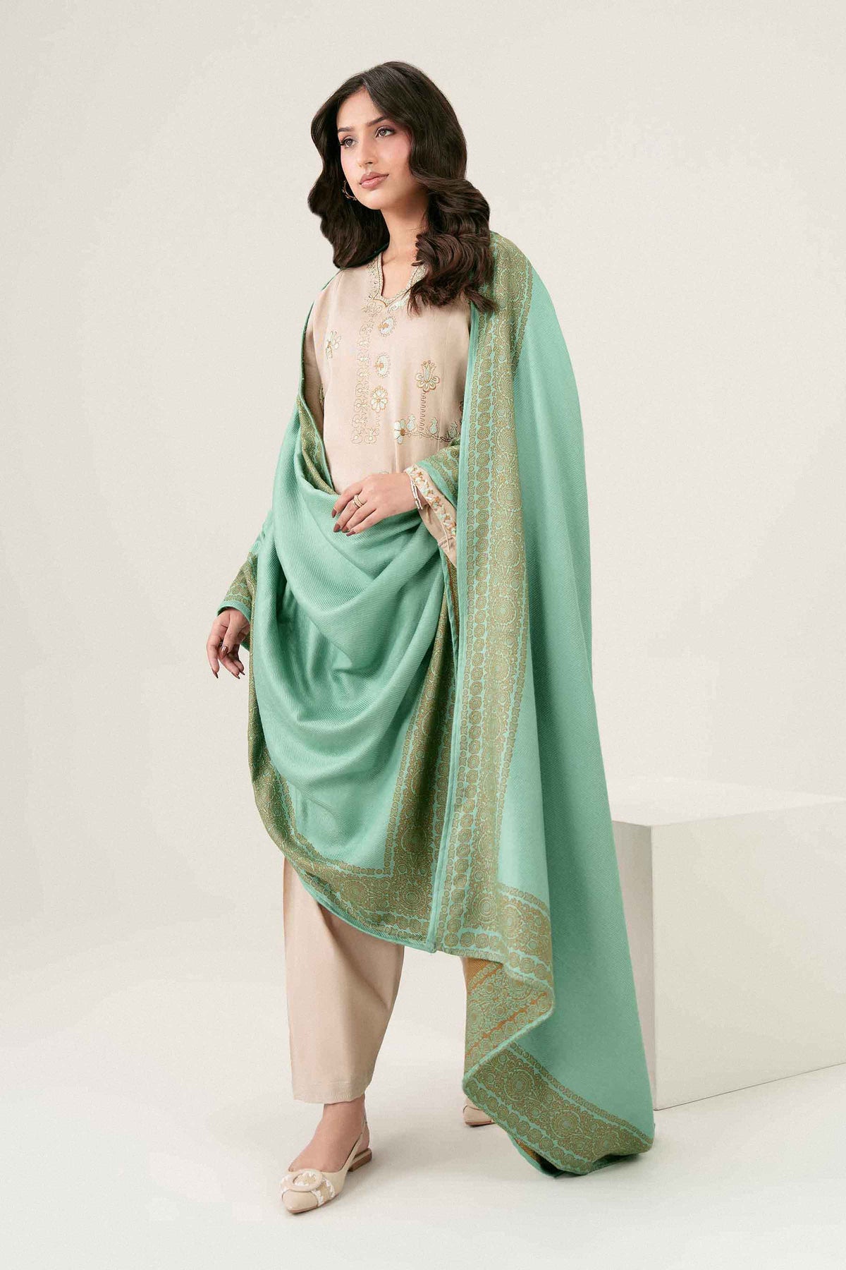 3 PIECE - EMBROIDERED SUIT - ST3PE-PRET26WV2-13