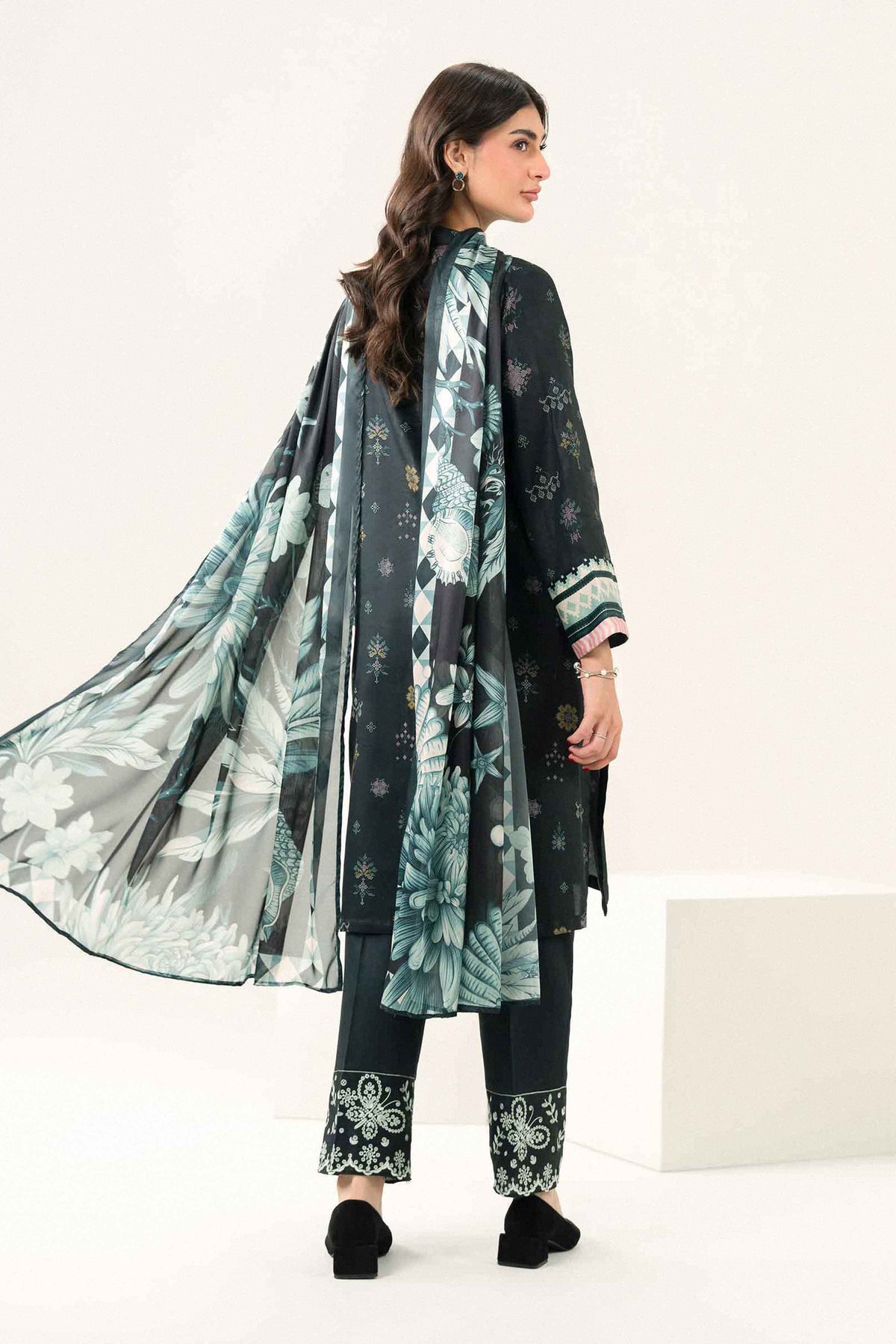 3 Piece - Printed Embroidered Suit - ST3PE-PRET26WV2-26