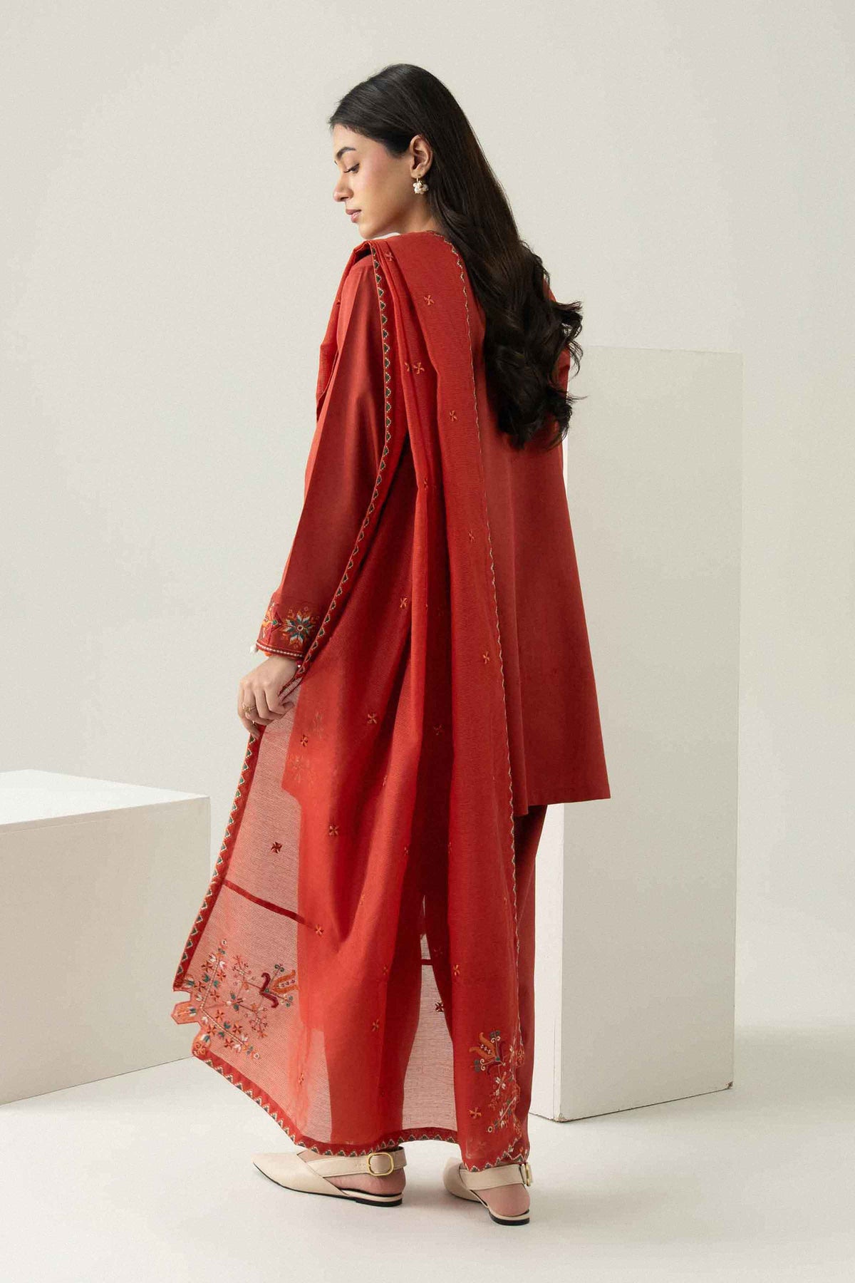 3 PIECE - EMBROIDERED SUIT - ST3PE-PRET26WV2-33
