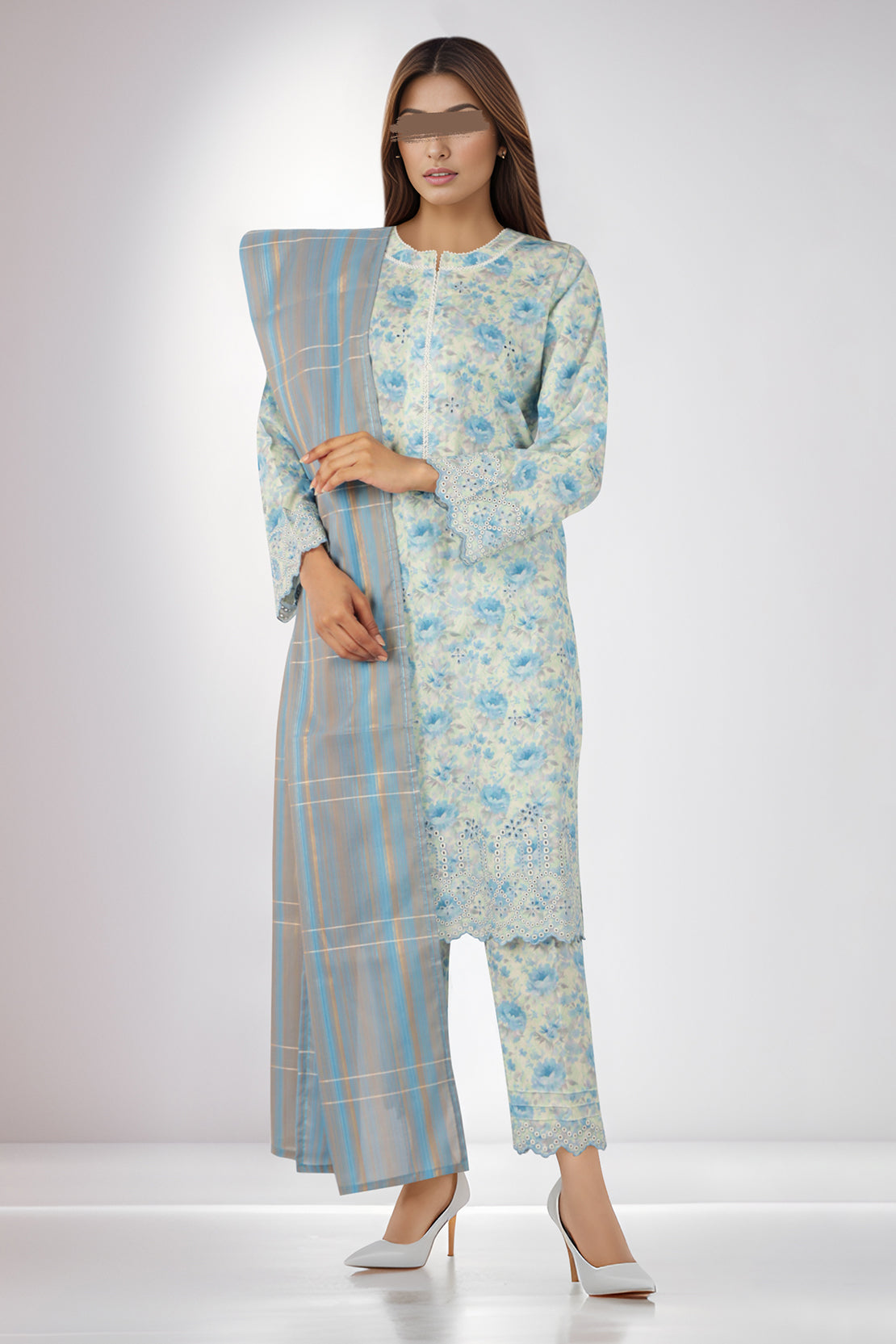 Zari Strip Dupatta62657
