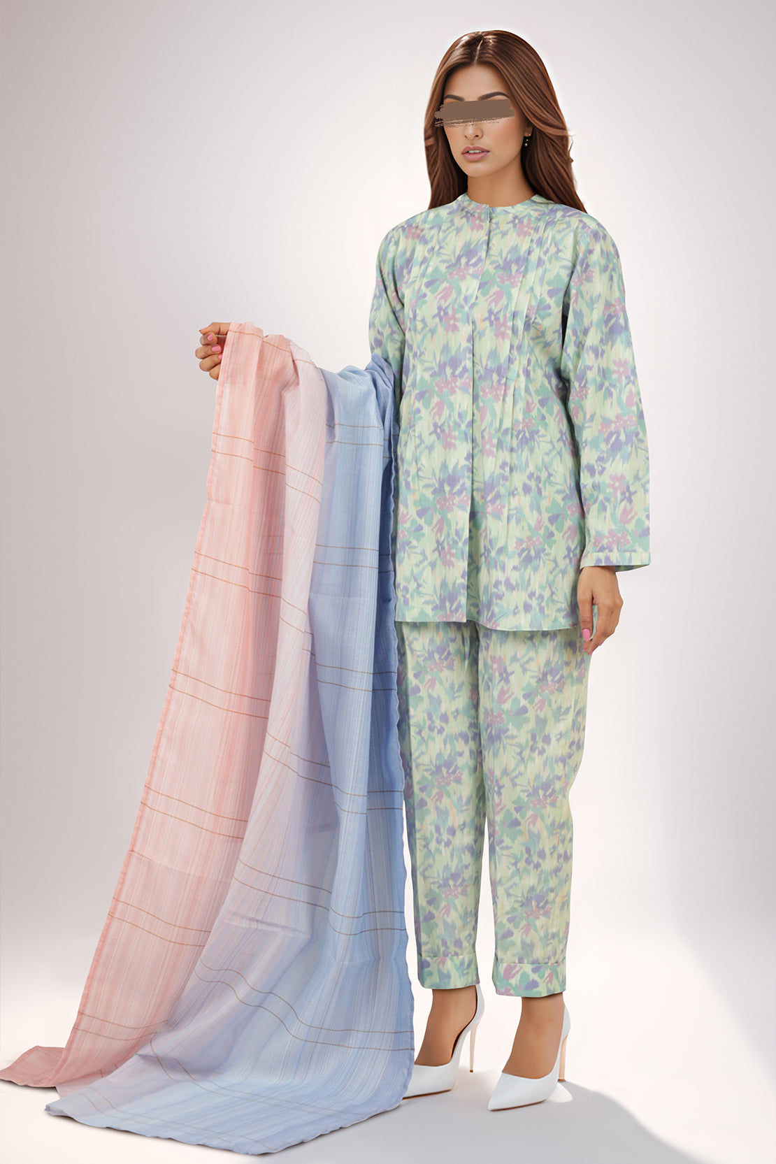 Zari Strip Dupatta63918