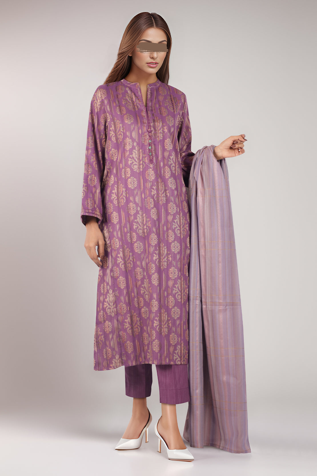 Zari Strip Dupatta63627