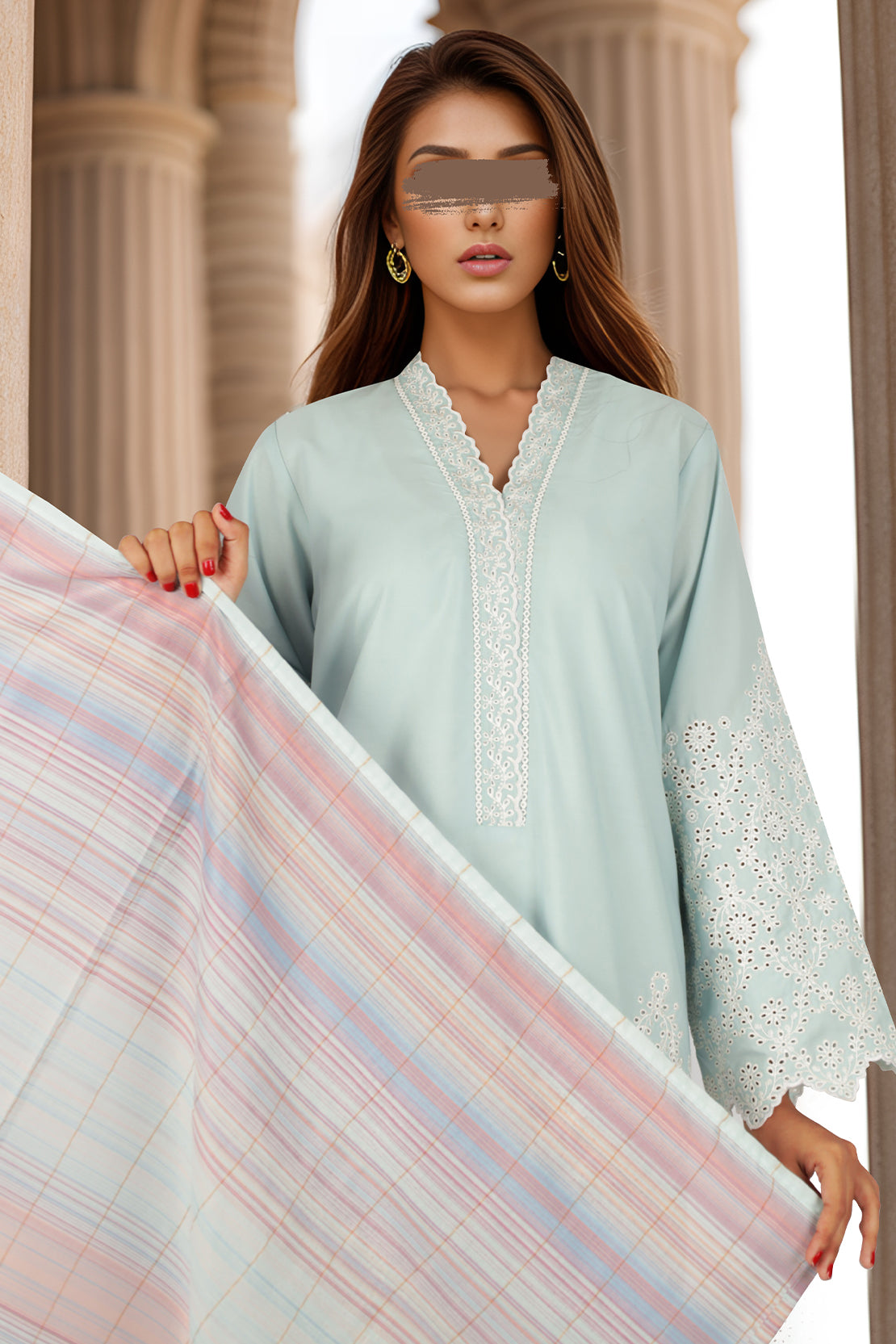 Soft Jacquard Dupatta63721