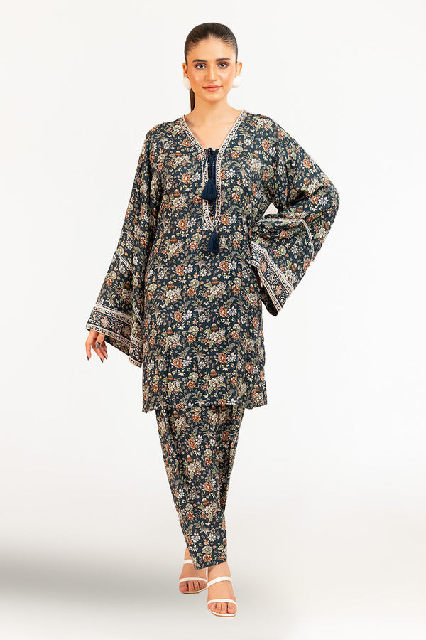 1 Piece Printed Linen Shirt
