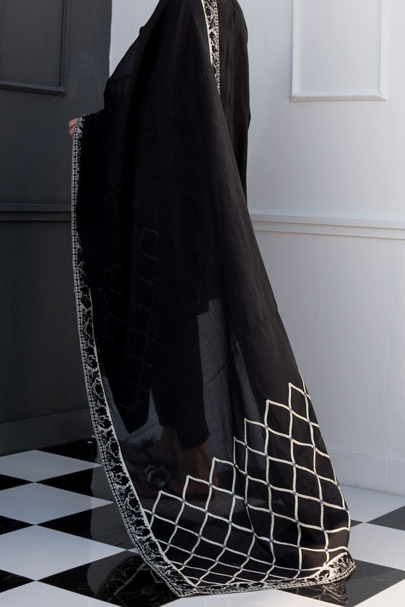 Siyah Tikooni Dupatta