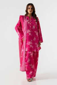 Stitched Basic Printed Shirt + Shalwar + Dupatta