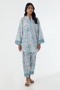 Stitched Basic Poly Cambric Shirt + Skinny Shalwar