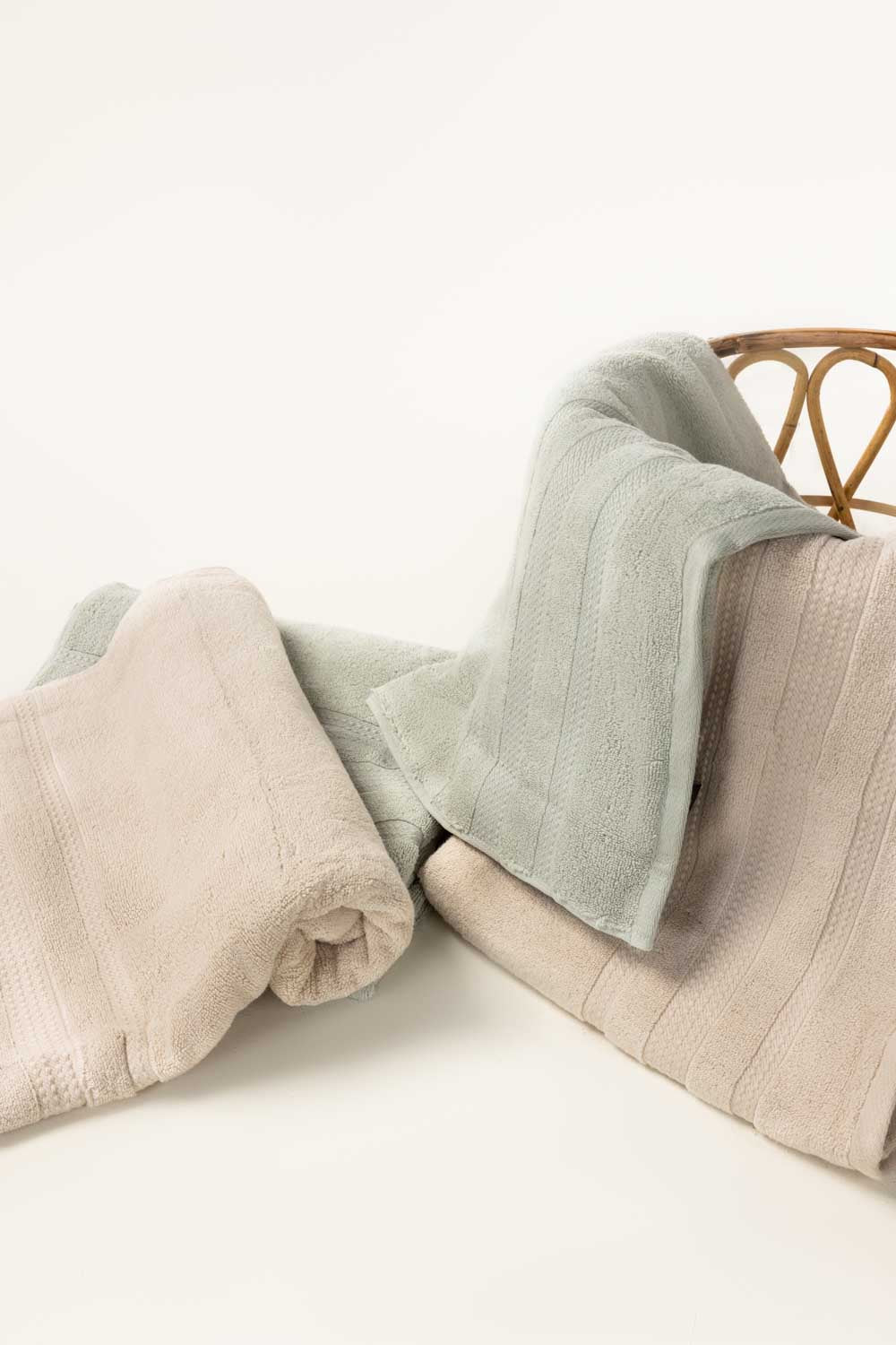 Sage Green 2Pc Zero Twist Towel Set
