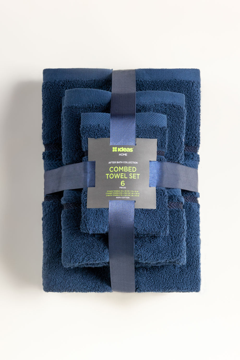 Sail Combed Towel 6Pcs Set