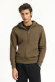 Regular Fit Hooded Zipper
