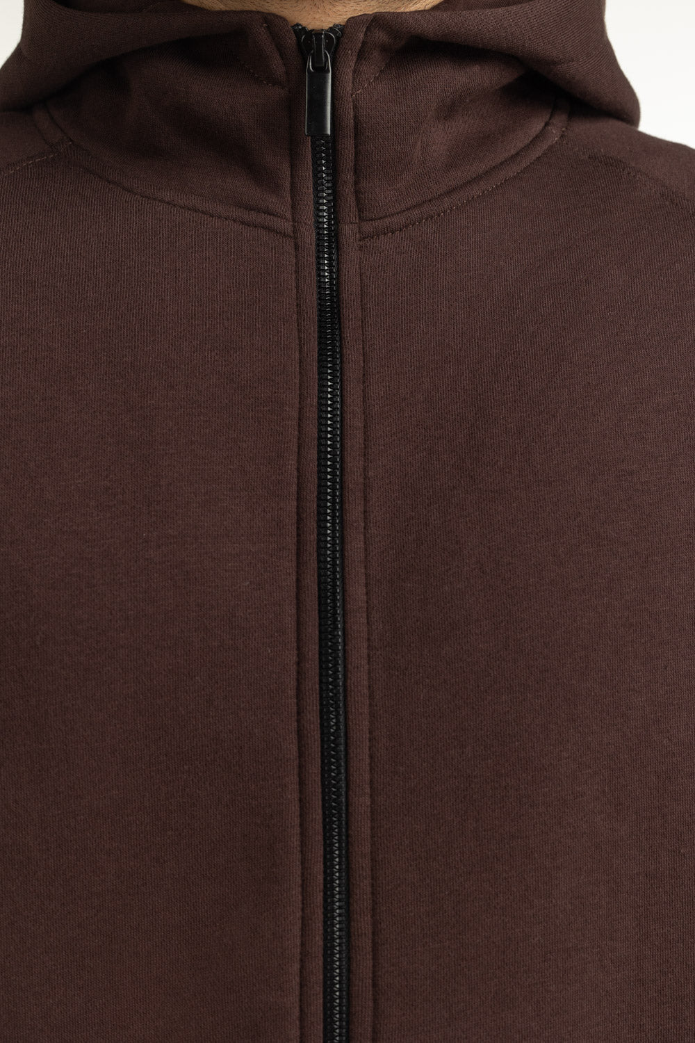 Regular Fit Hooded Zipper