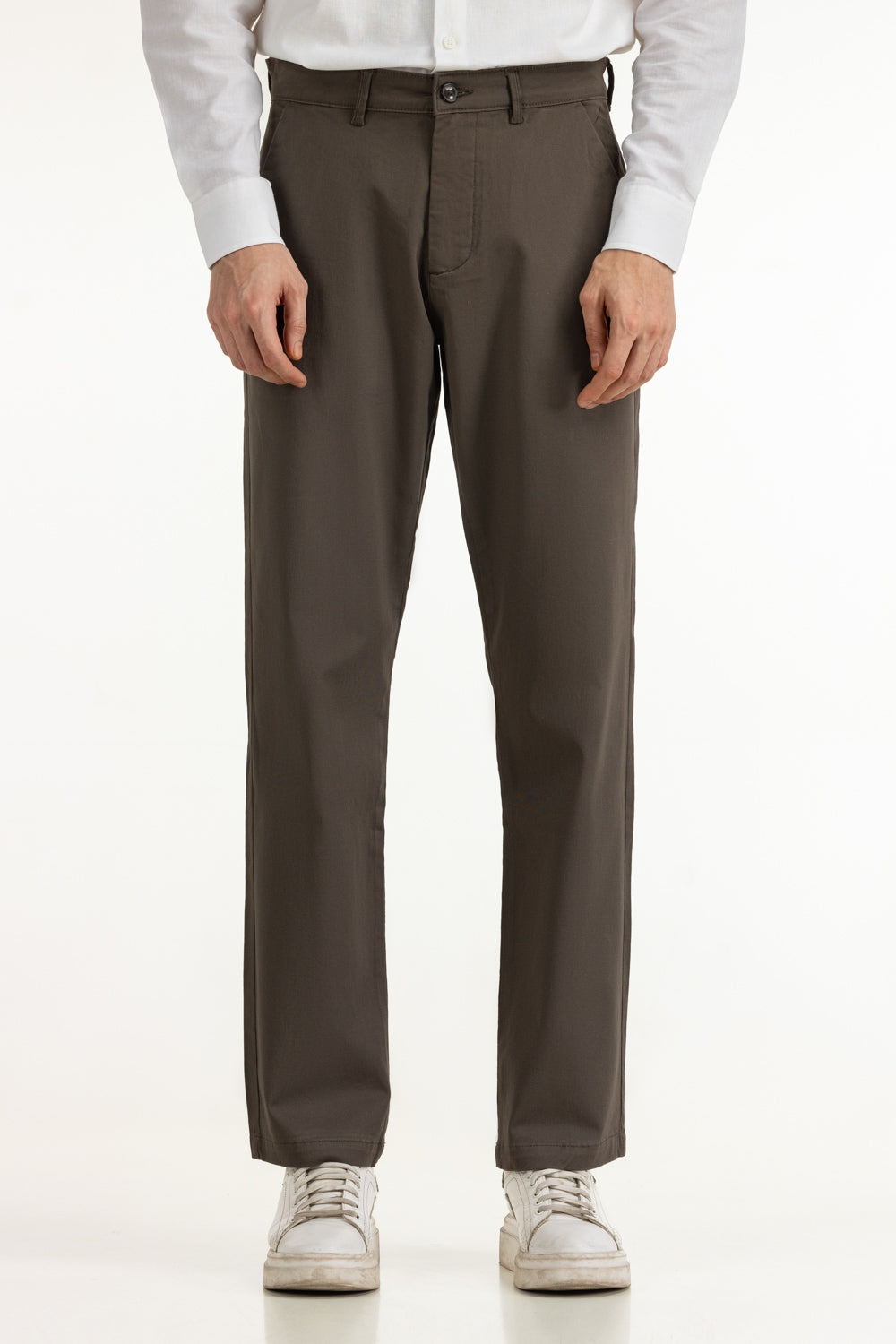 Slim Fit Khaki Pants