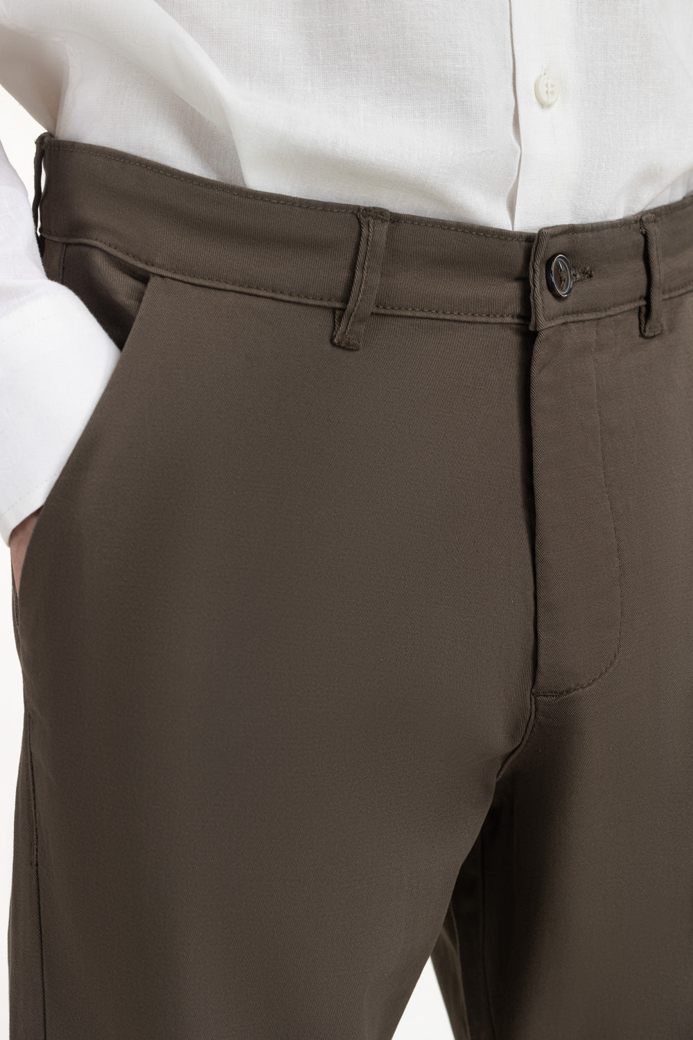 Slim Fit Khaki Pants