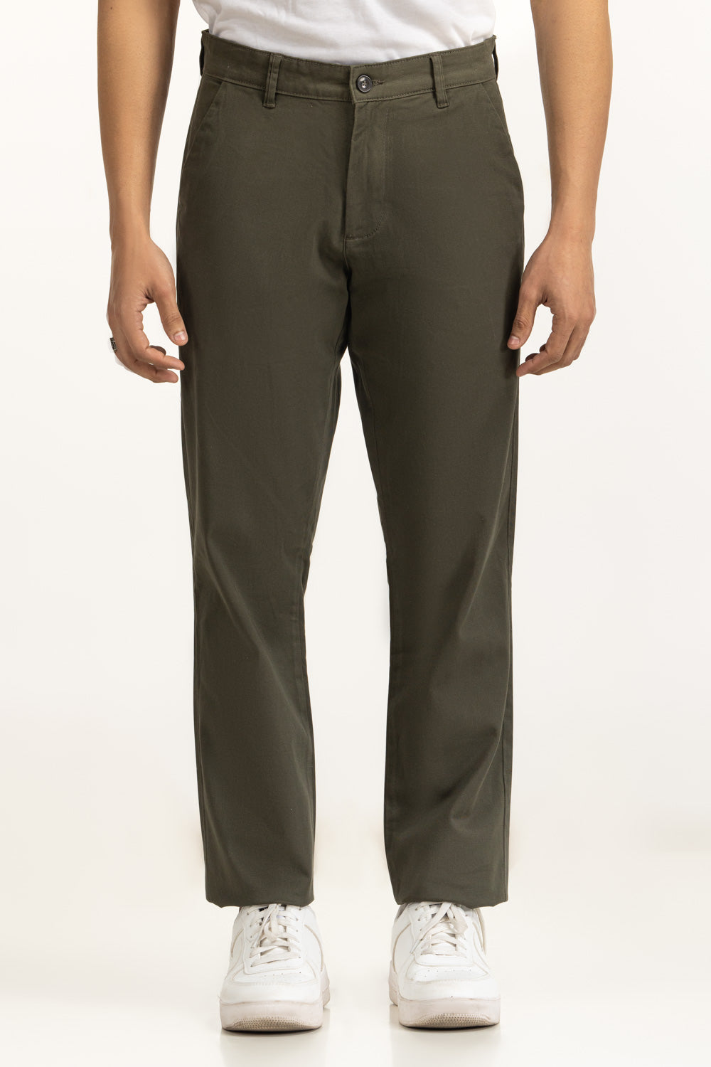 Slim Fit Khaki Pants
