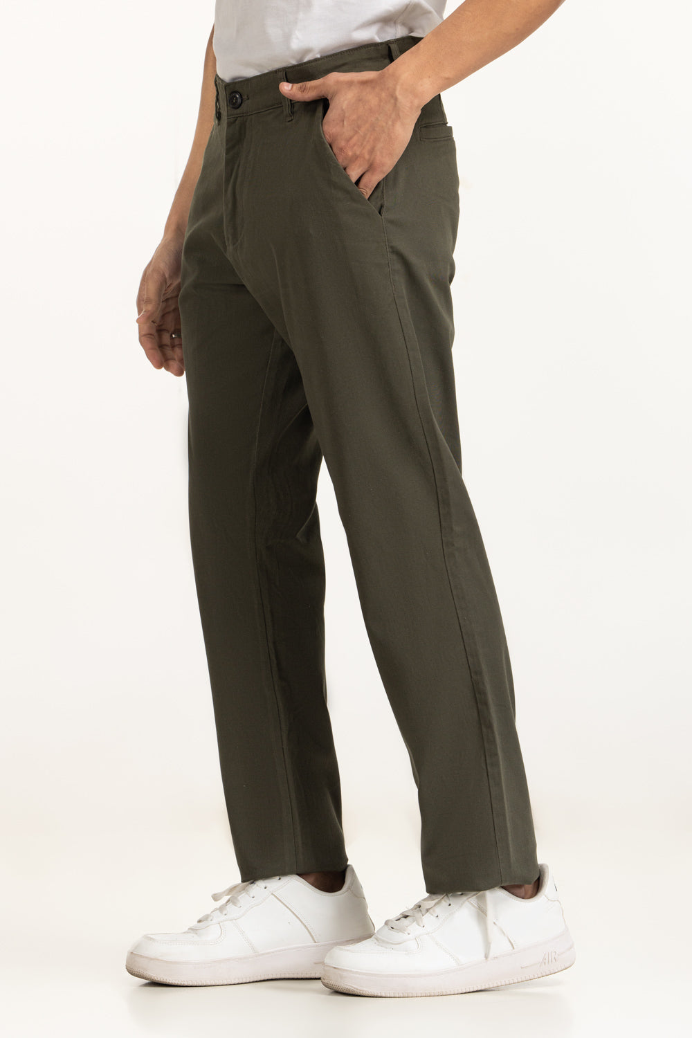 Slim Fit Khaki Pants