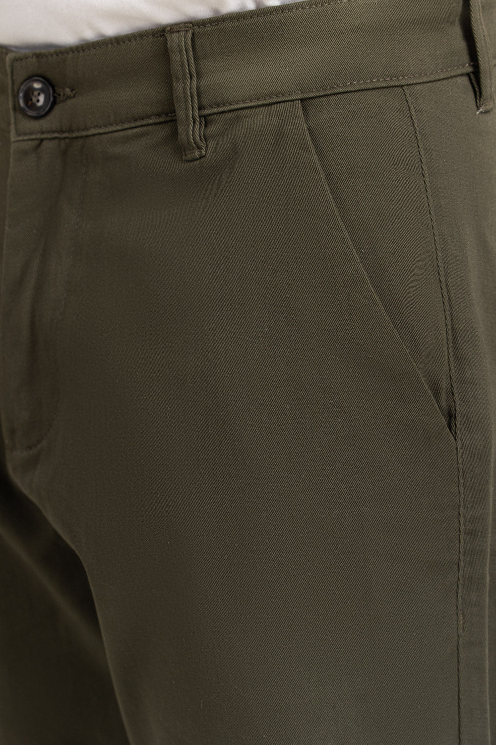 Slim Fit Khaki Pants