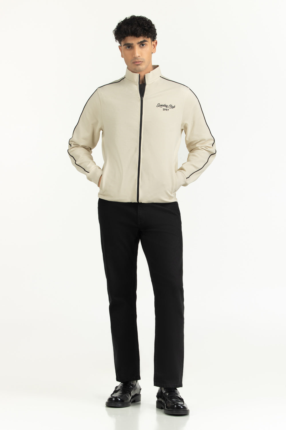 Regular Fit Knitted Jacket