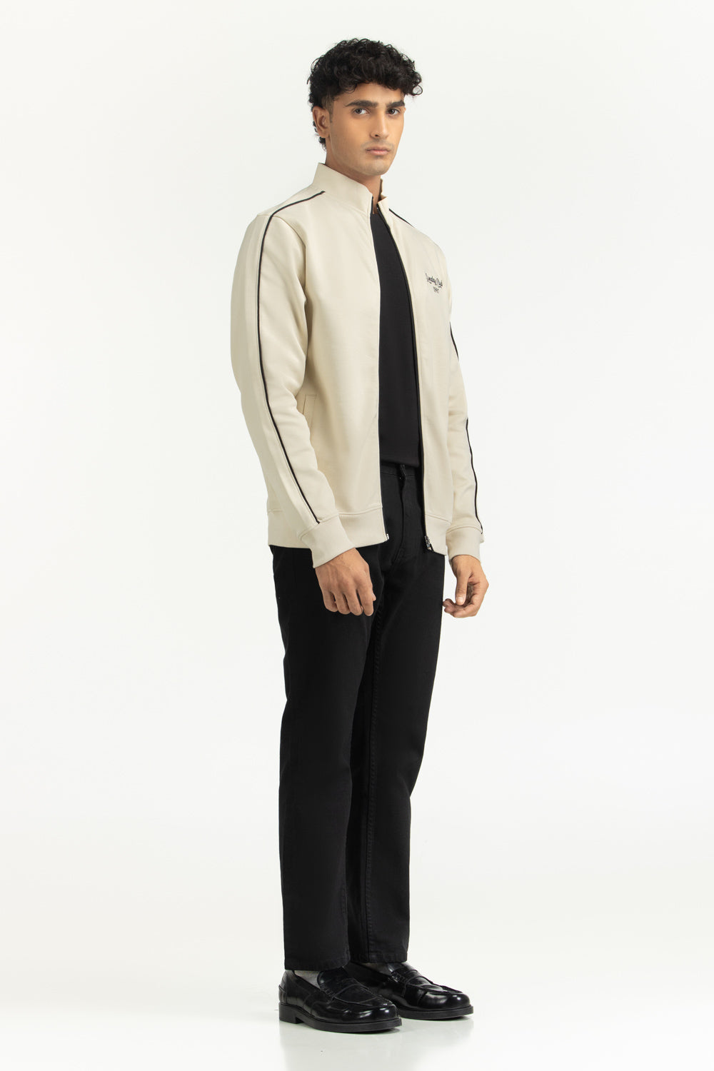 Regular Fit Knitted Jacket
