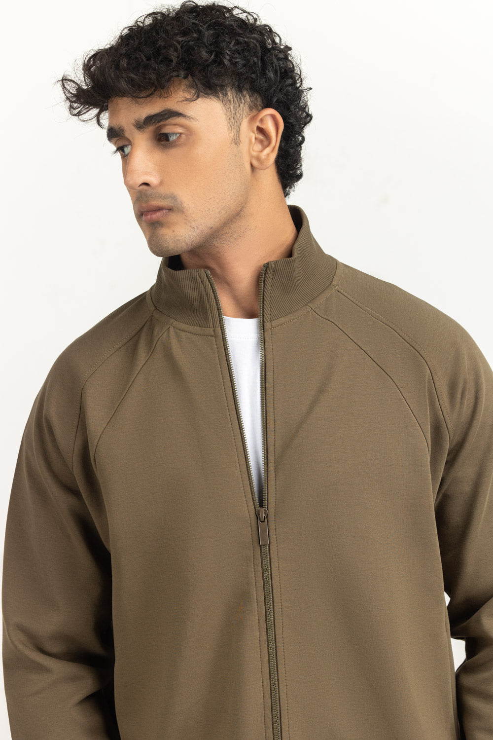 Regular Fit Knitted Zipper